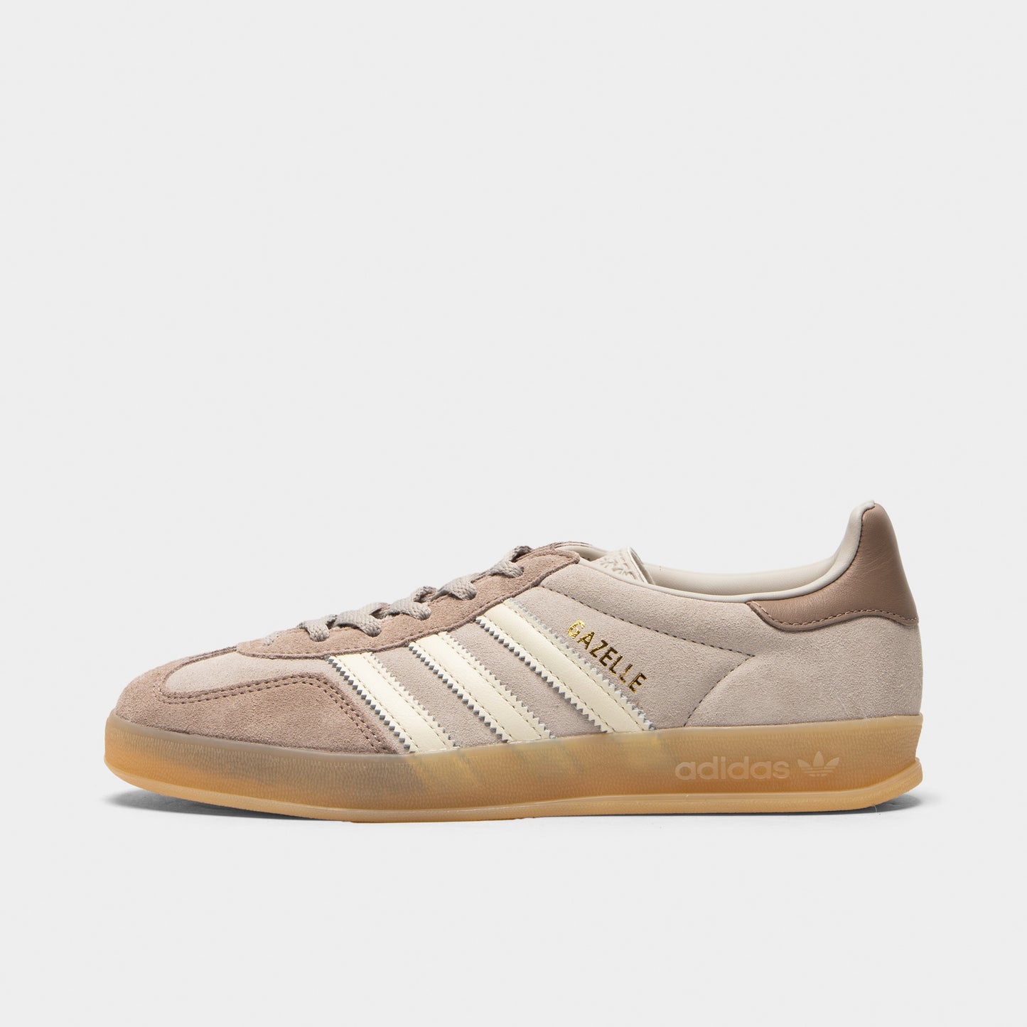 adidas Women's Gazelle Light Brown / Off White - Gum