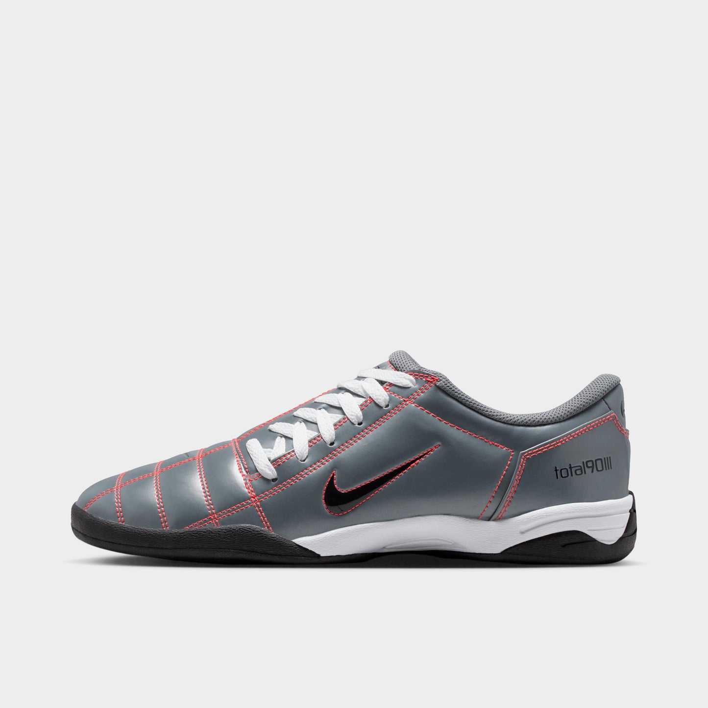 Nike Total 90 Smoke Grey / Black - Bright Crimson