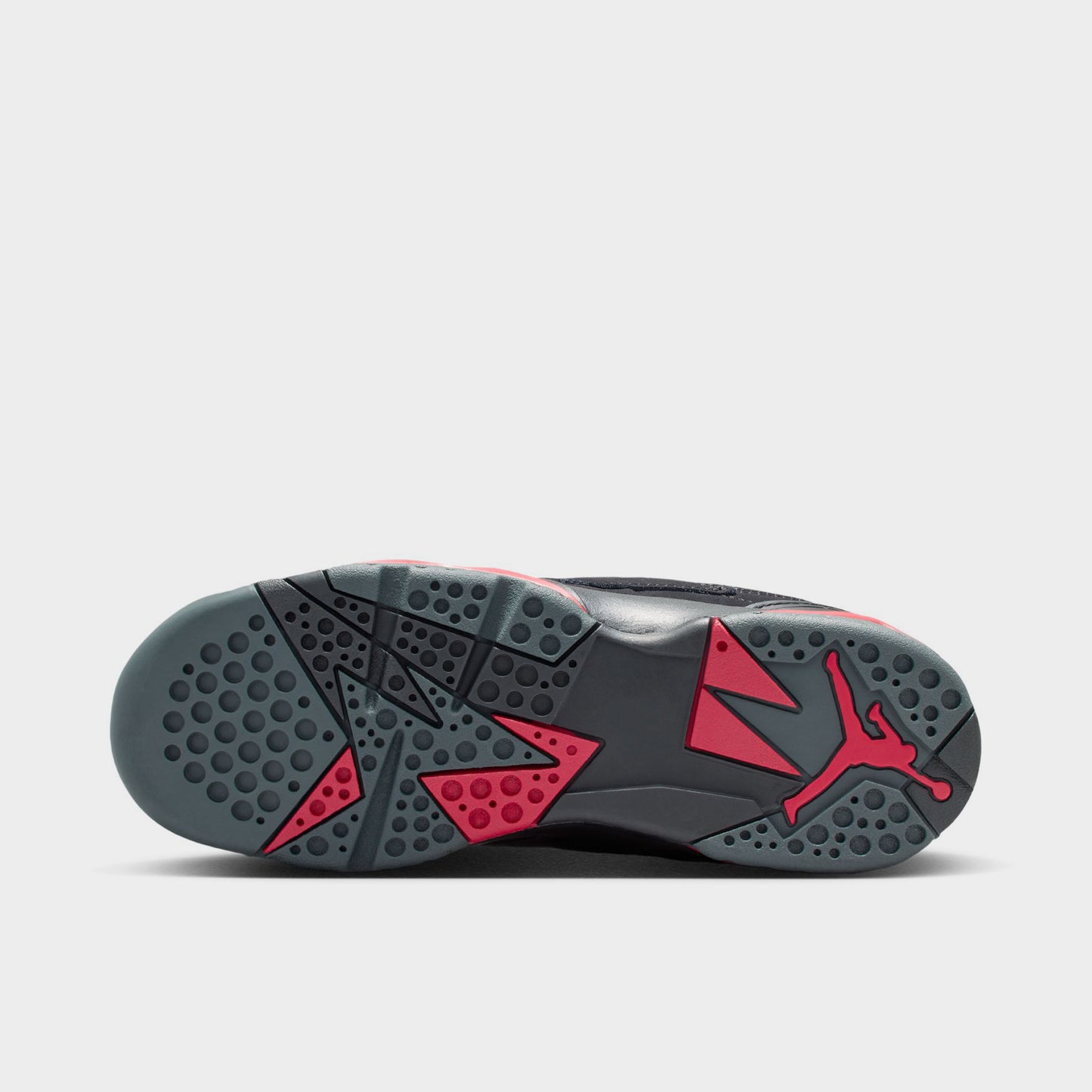 Jordan 7 RM GS Noir / Rouge gym - Anthracite