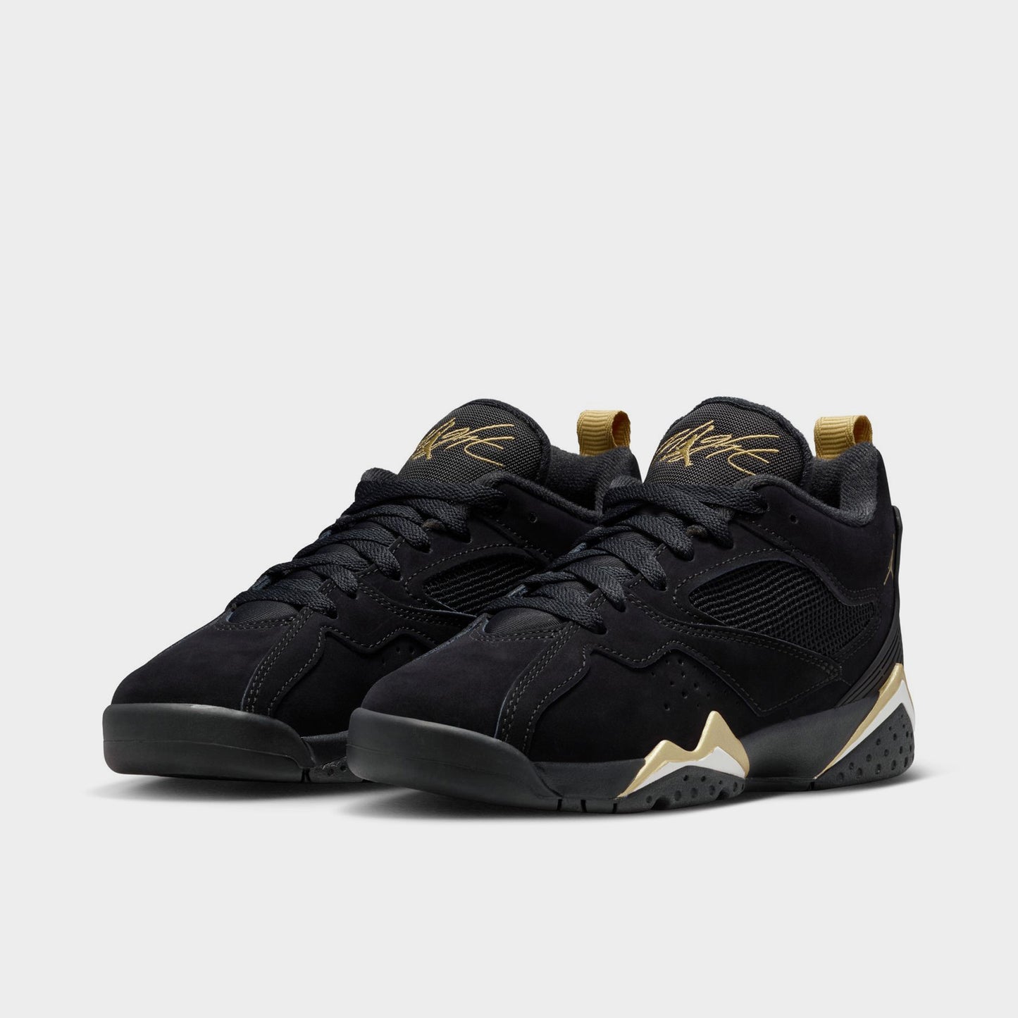 Jordan 7 RM GS Black / Metallic Gold - Sail