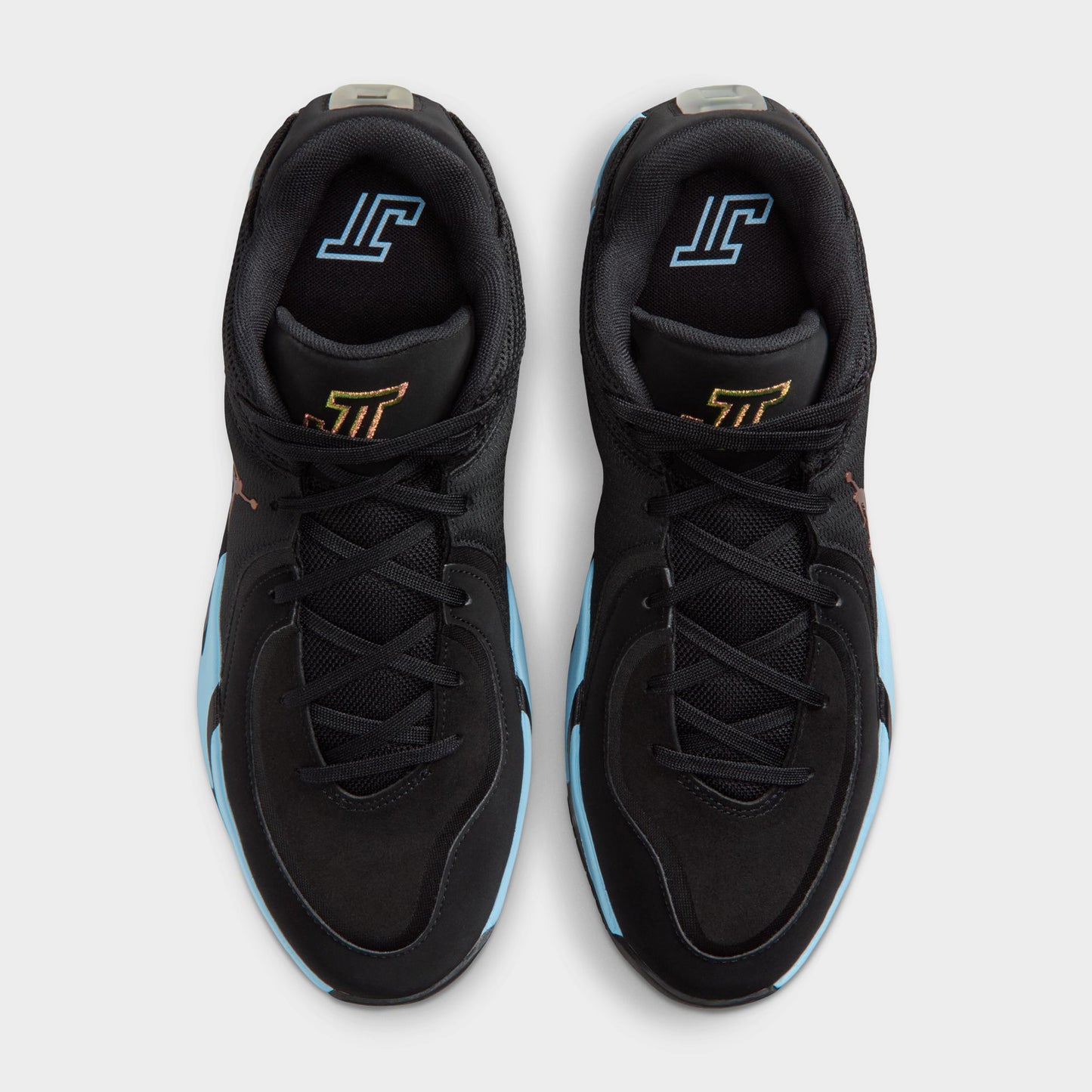 Jordan Tatum 4 Black / Ice Blue