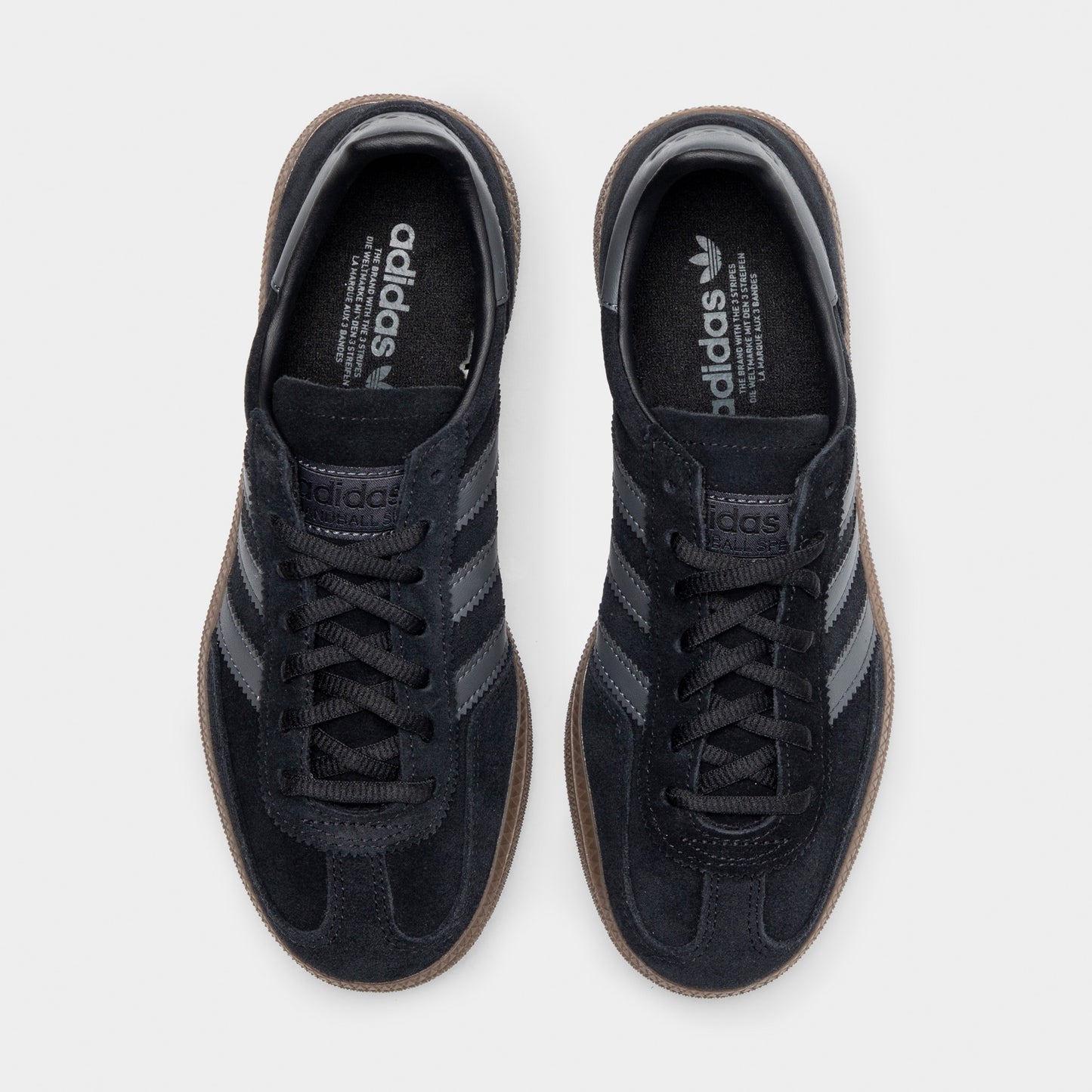 adidas Juniors' Handball Spezial Black / Grey - Gum
