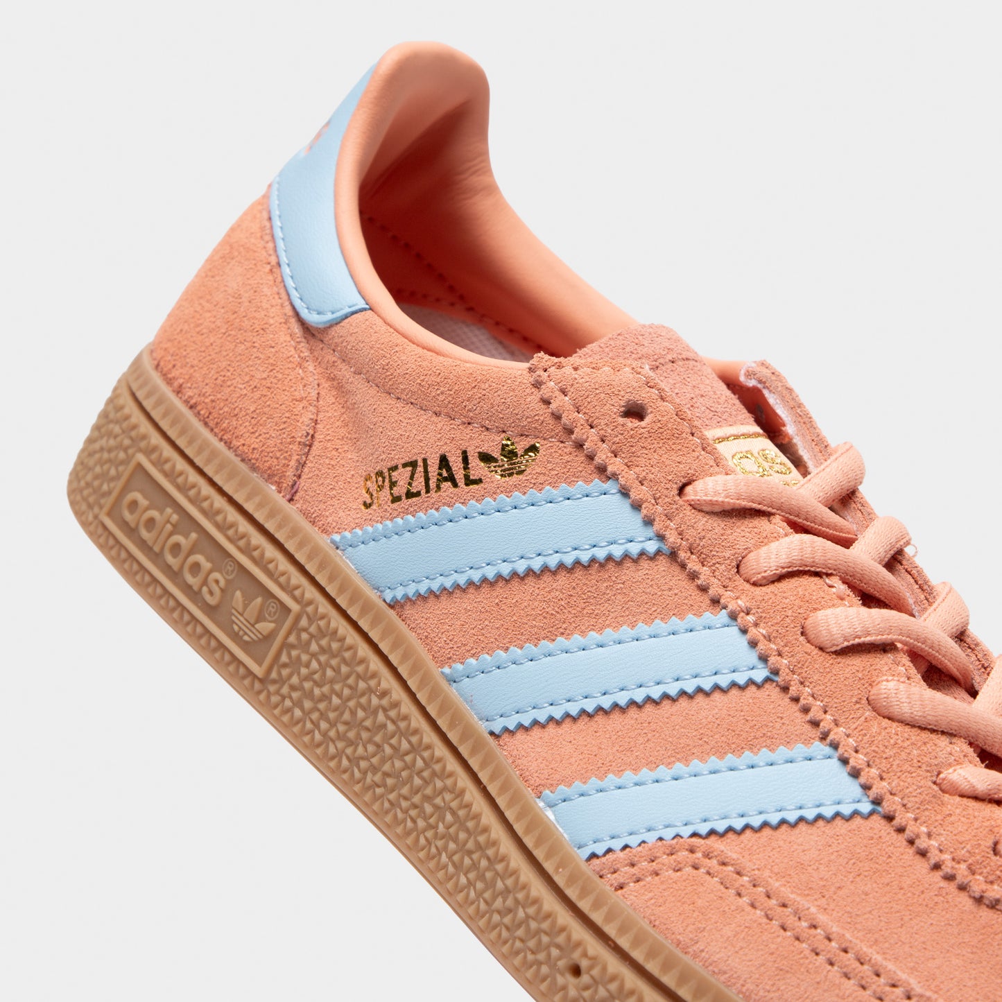 adidas Juniors' Handball Spezial Ambient Blush / Clear Sky - Gum