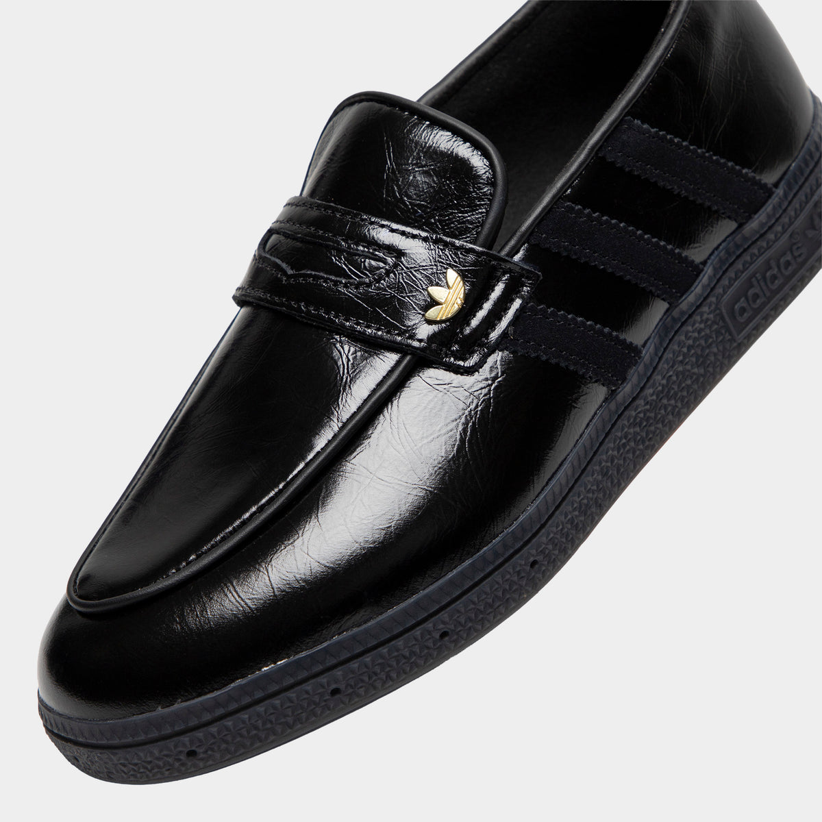 adidas Women's Handball Loafer Core Black / Core Black - Gold Metallic