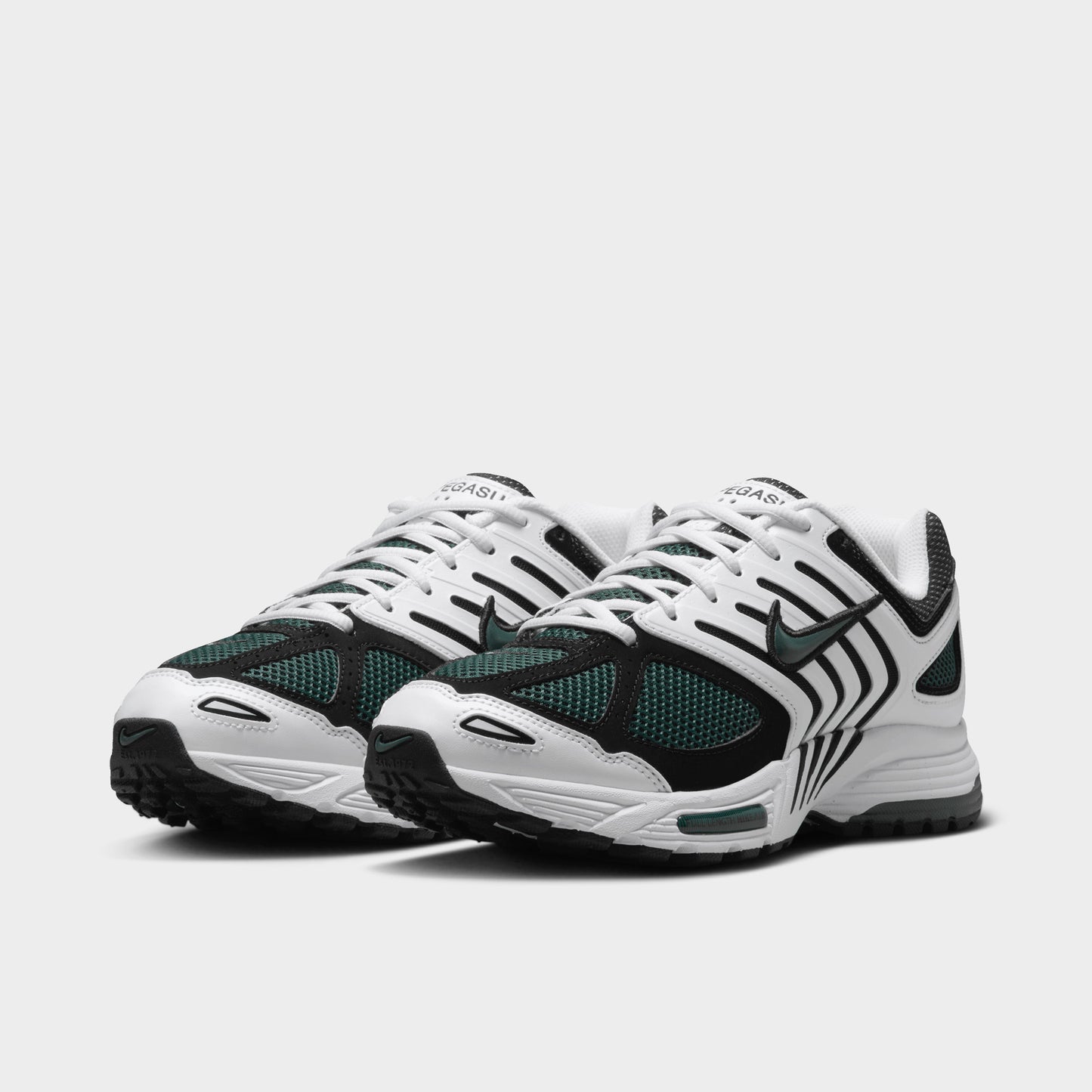 Nike Women's Air Pegasus 2005 White / Vintage Green - Black