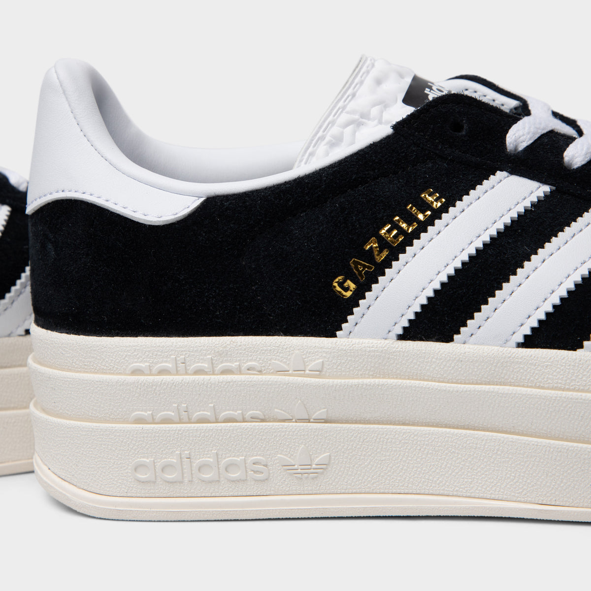 adidas Originals Femme Gazelle Audacieuse Noir de base Blanc Nuageux JD Sports