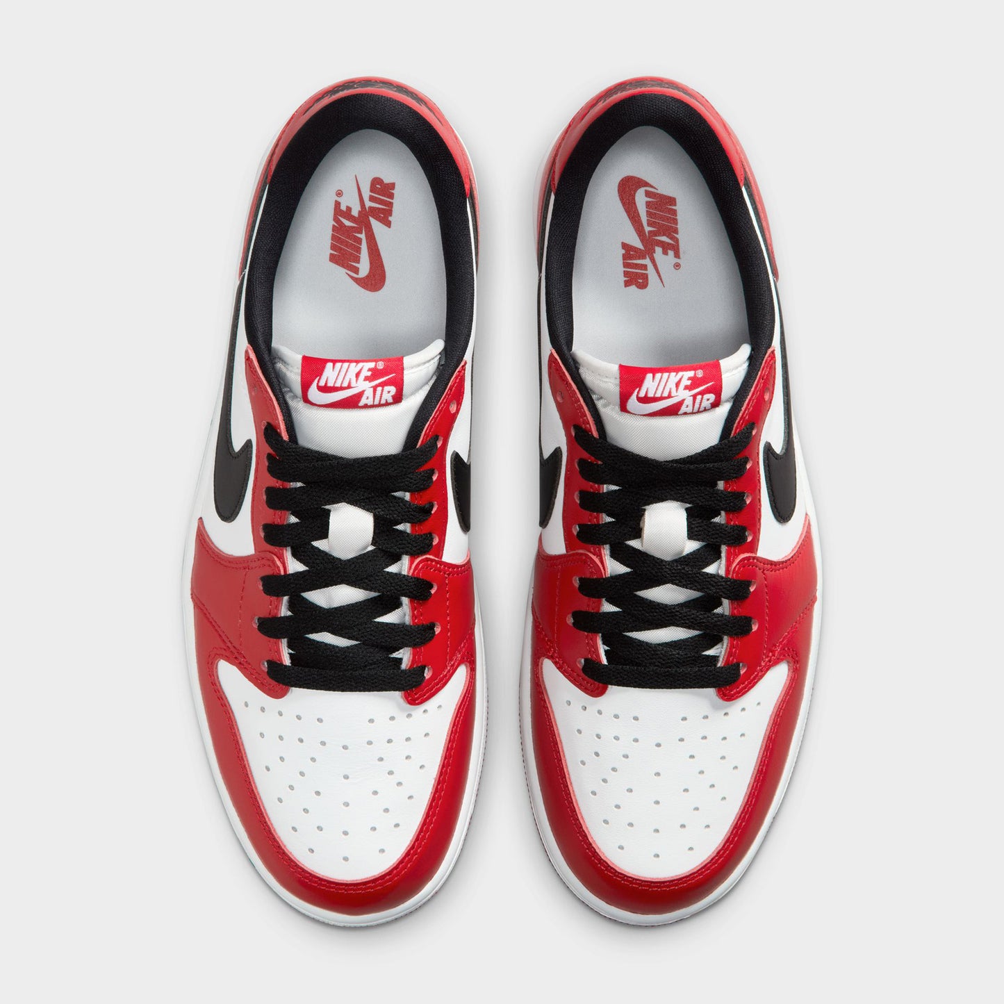 Air Jordan Retro 1 Low White / Red / Black