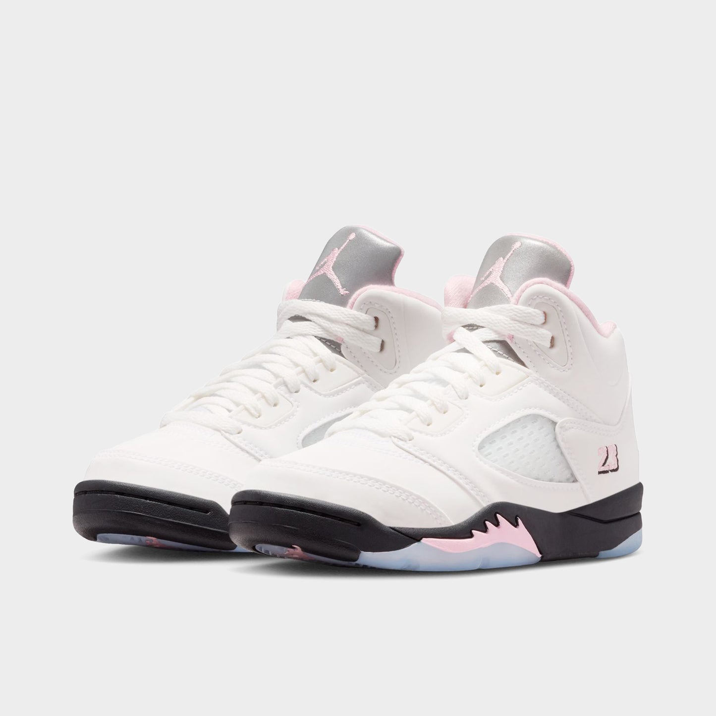 Jordan 5 Retro PS White / Medium Soft Pink - Black