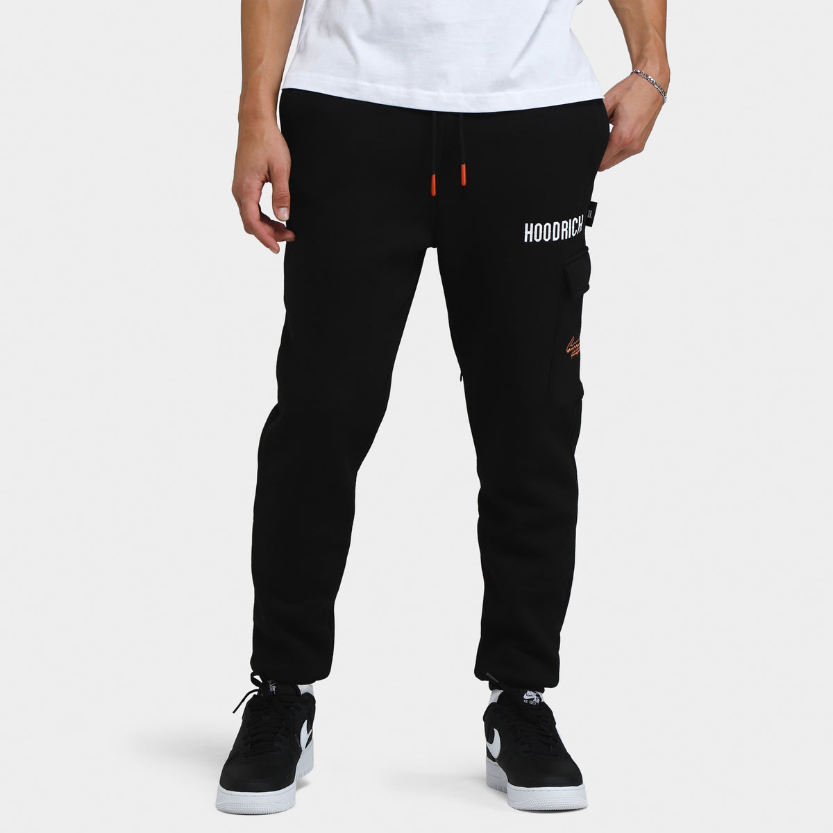 White hotsell flame joggers
