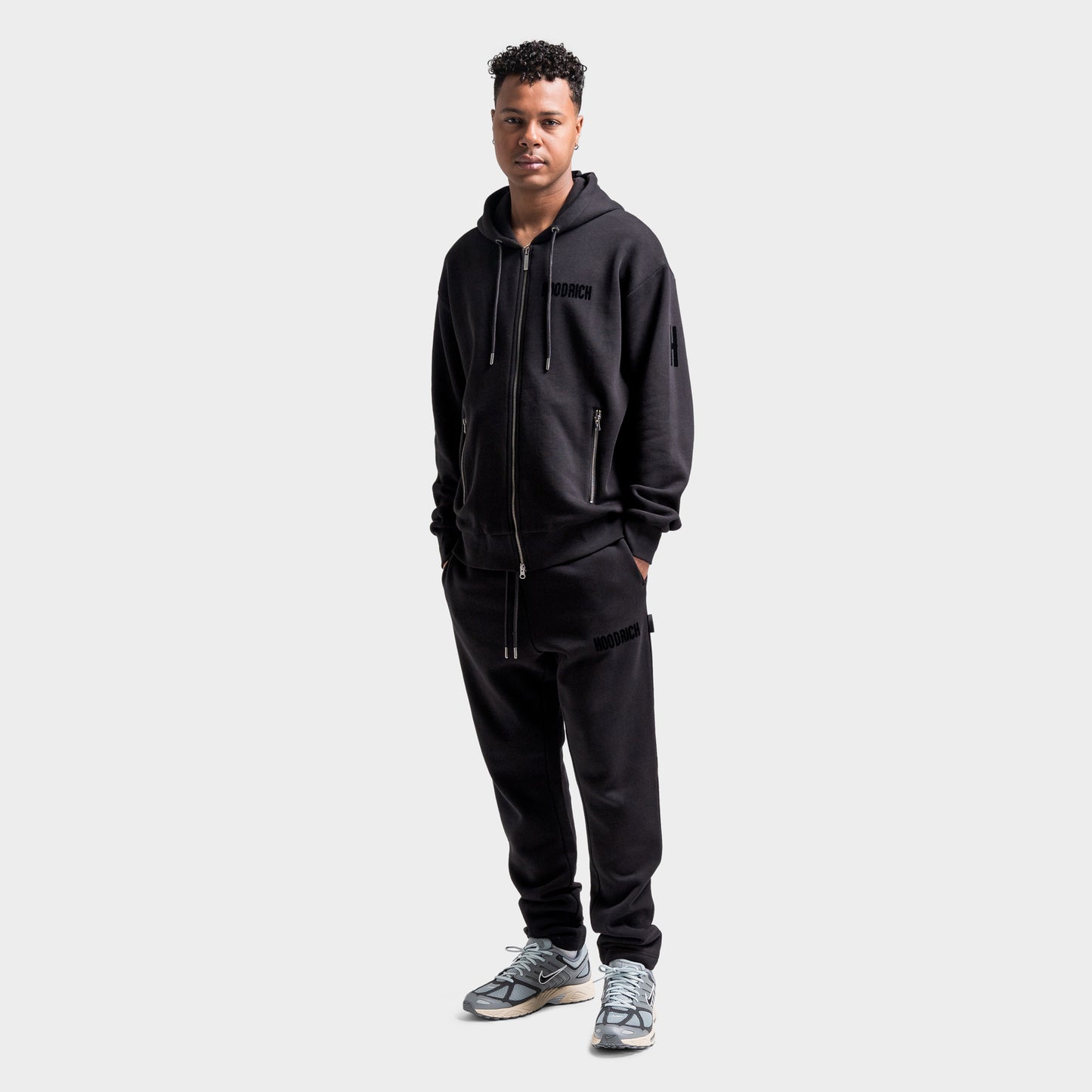 Hoodrich Superior Zip-through Hoodie Black / Black