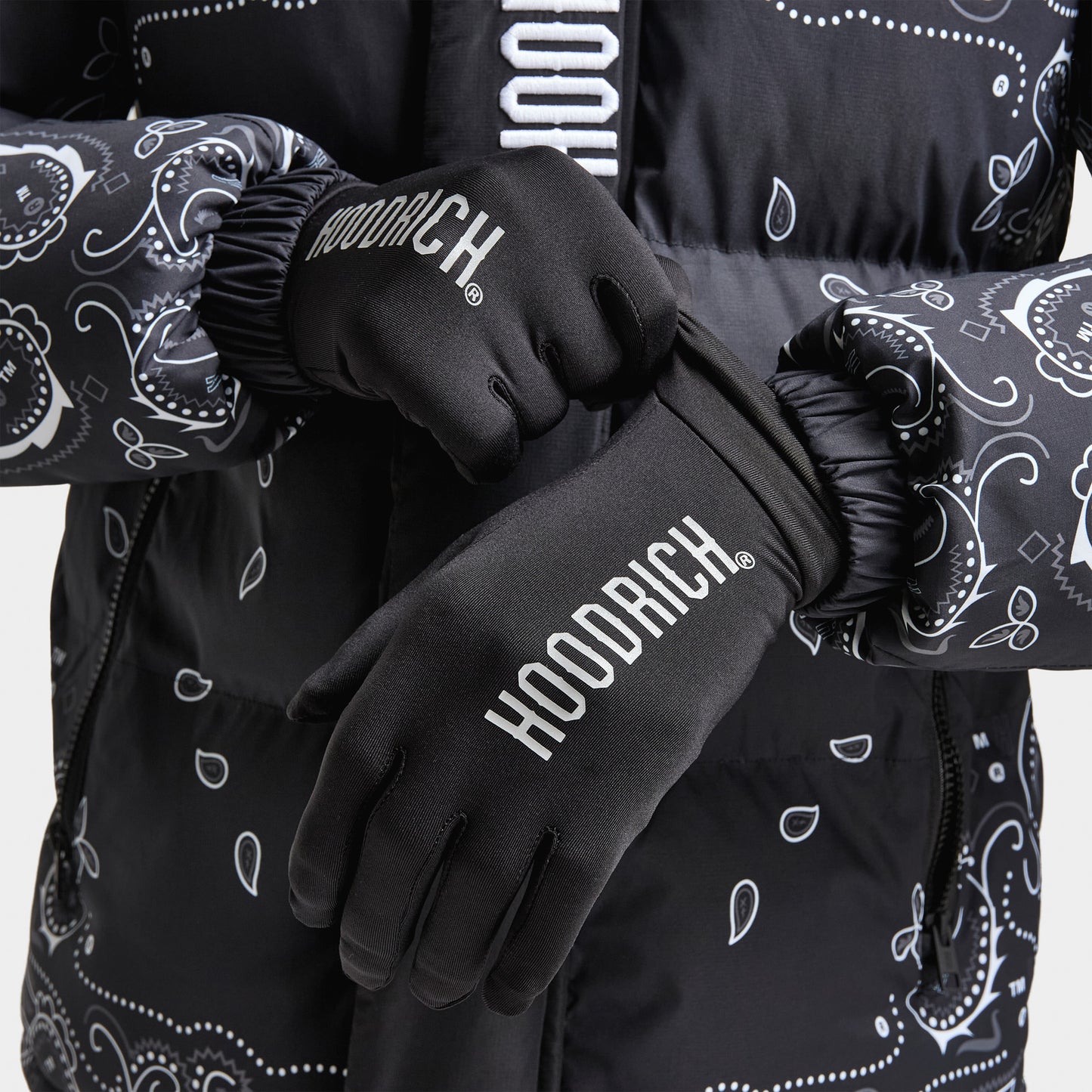 Hoodrich Eclipse Gants Noir / Réfléchissant