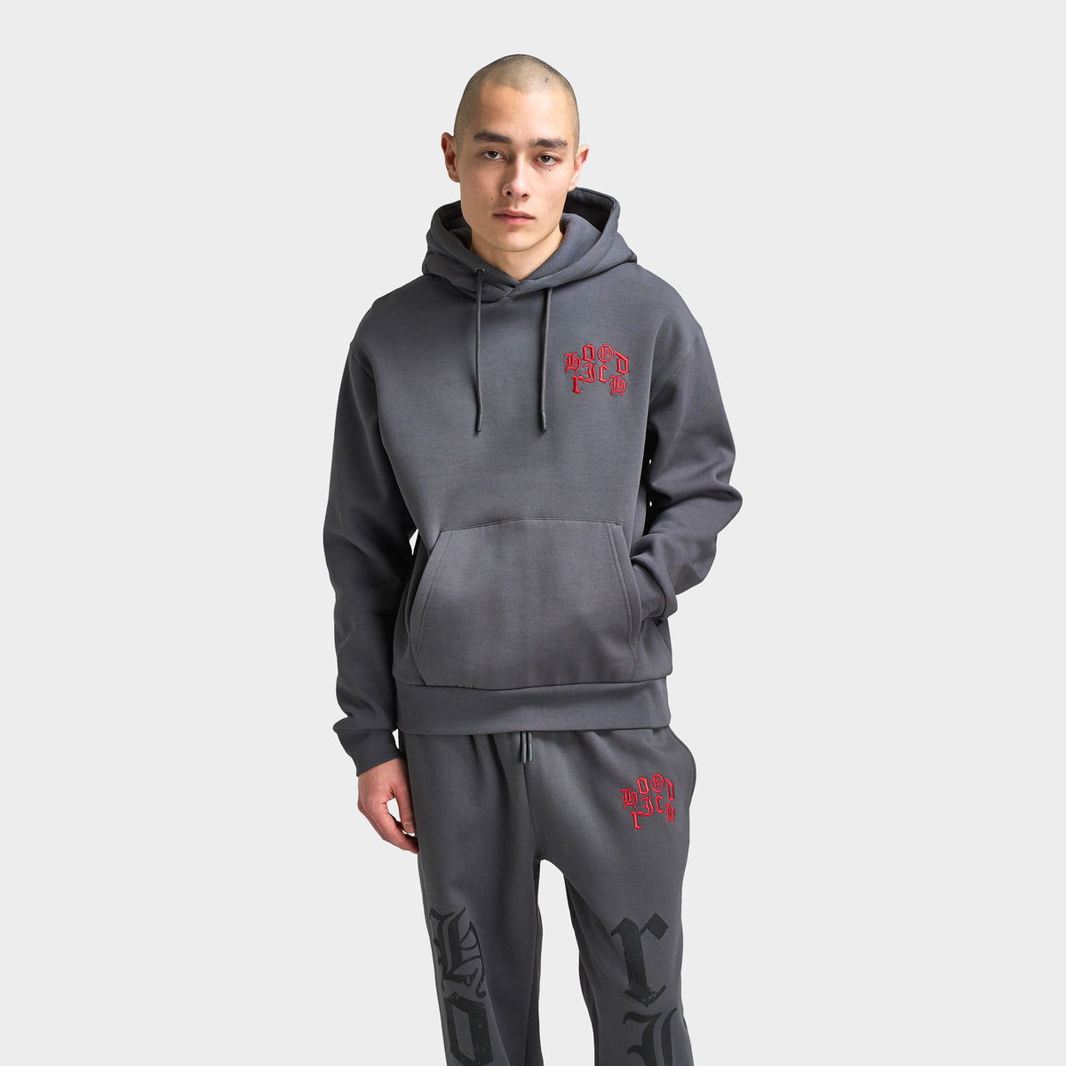 coco_chappy ！！！ Cropped, Zip Up Hoodie - Carbon – CouCoo
