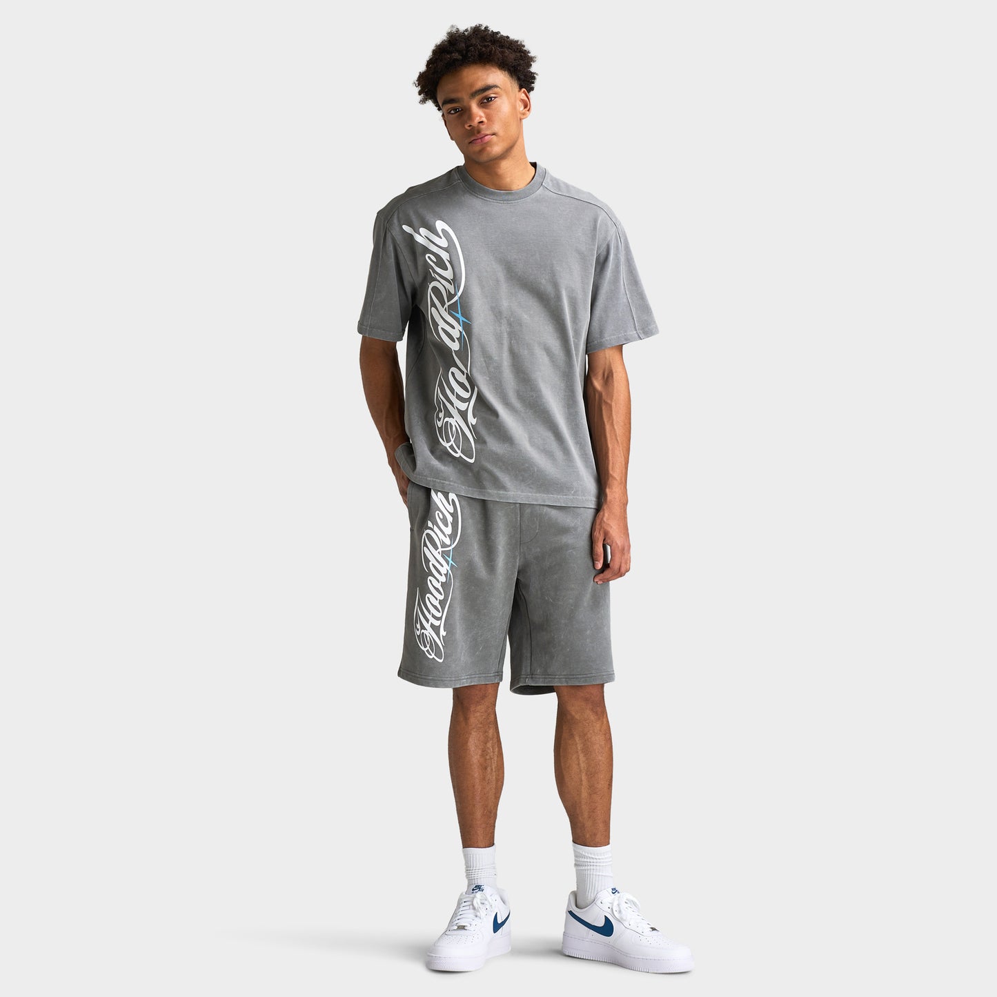 Hoodrich Legacy V2 Short Oversized / Fumée Lave