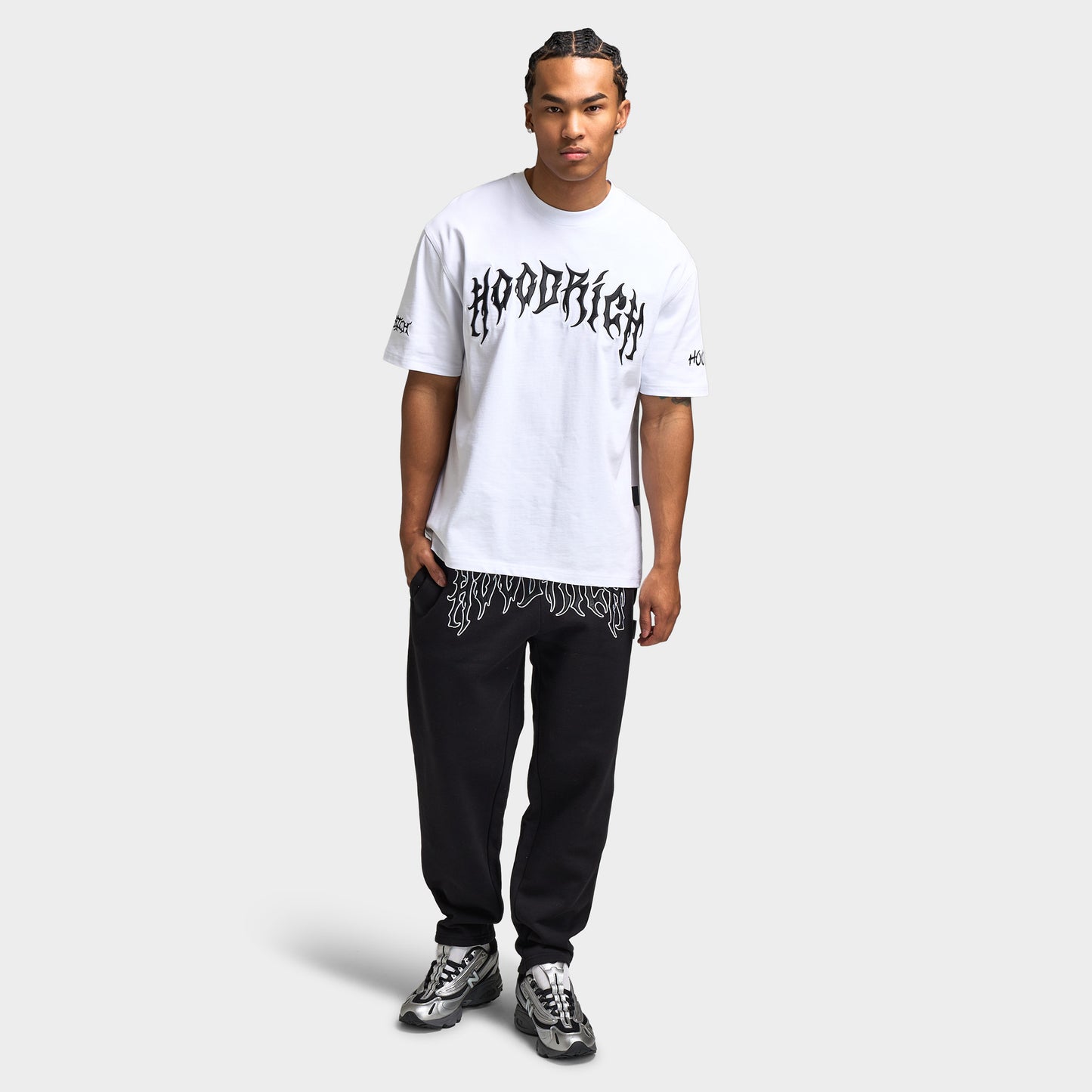 Hoodrich Spectral Oversized T-shirt / White