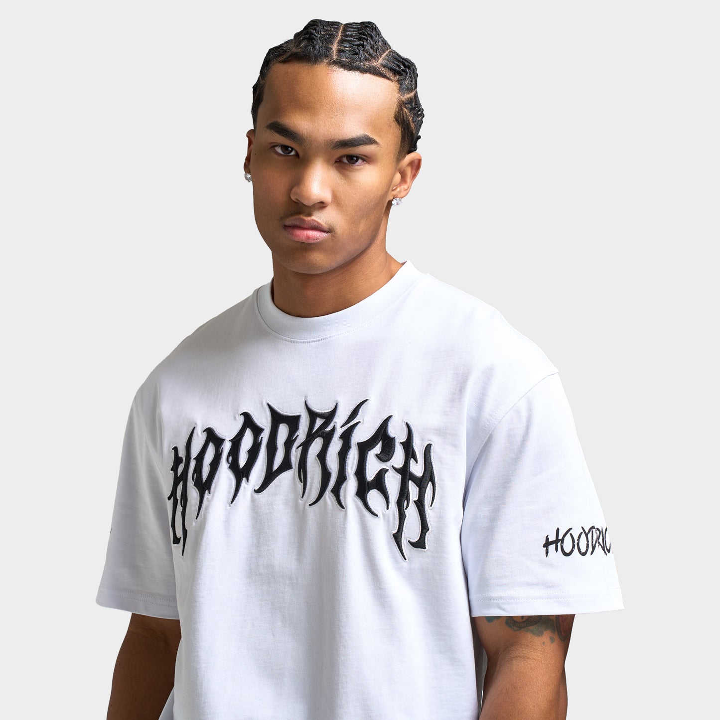 Hoodrich Spectral Oversized T-shirt / White