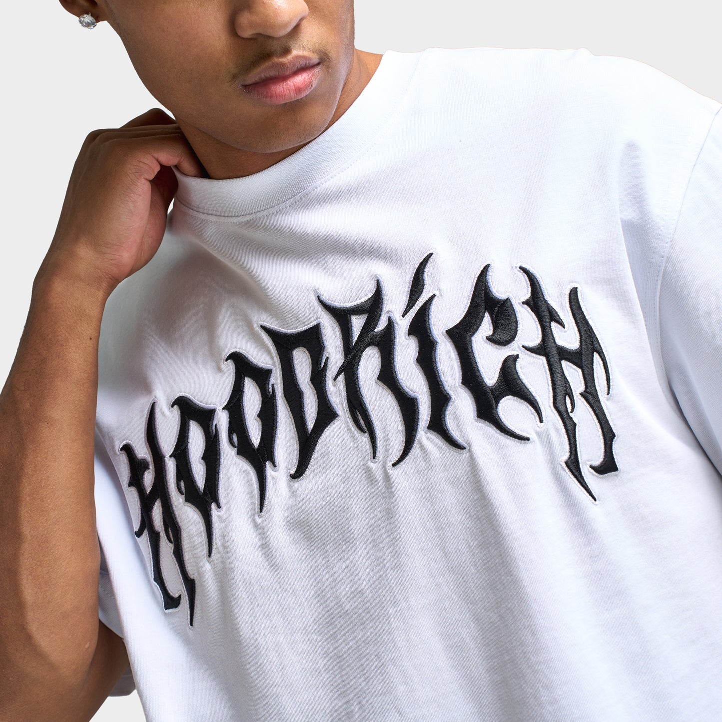 Hoodrich Spectral Oversized T-shirt / White