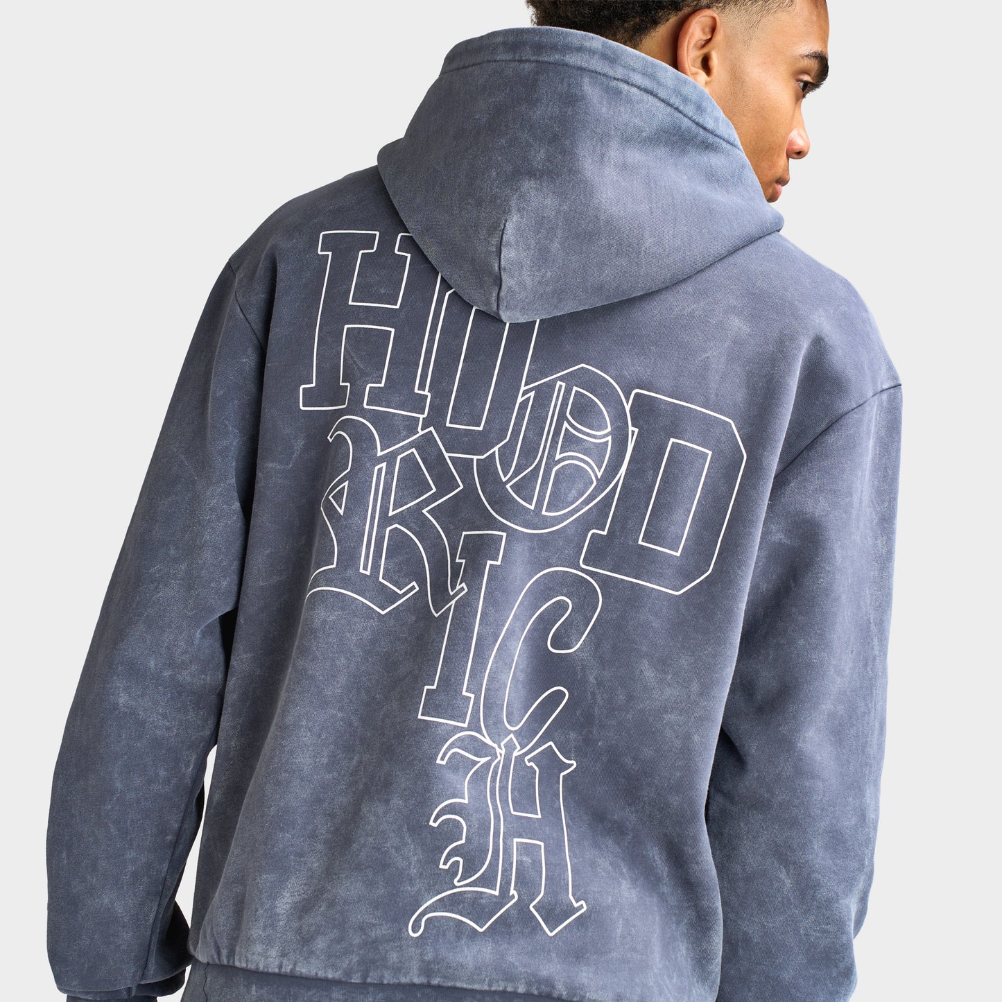 Hoodrich Heritage Oversized Hoodie / Ombre Blue