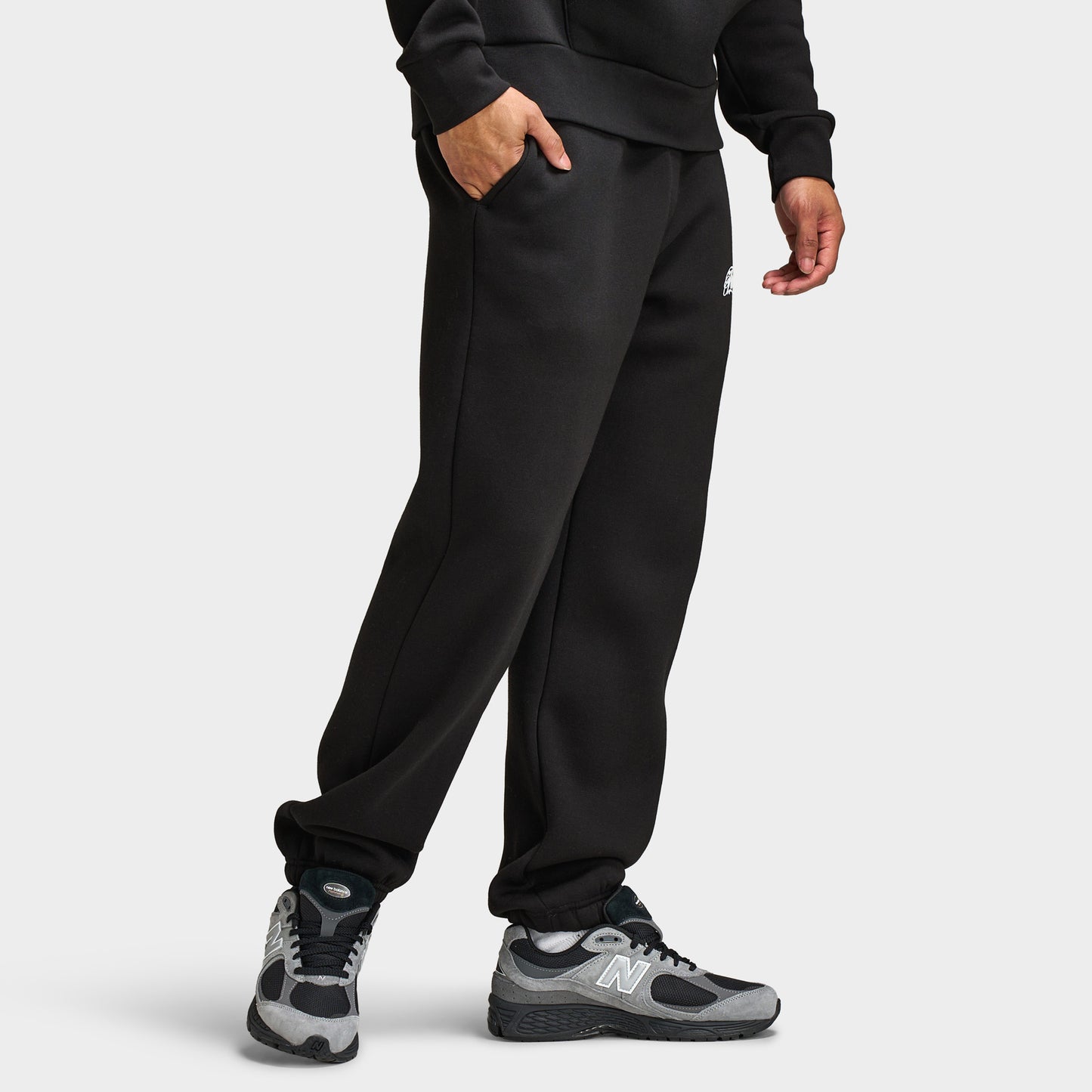 Hoodrich Relic Oversized Elasticated Cuff Joggers / Black