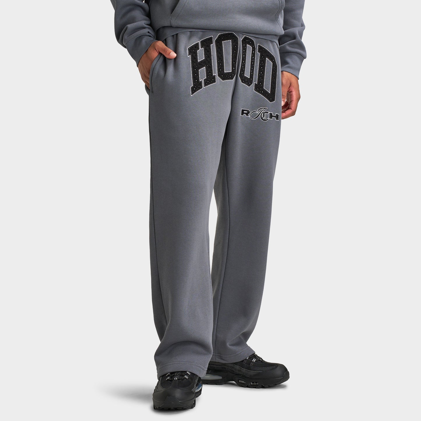 Hoodrich Pantalon de jogging ample Captain Enigma / Noir