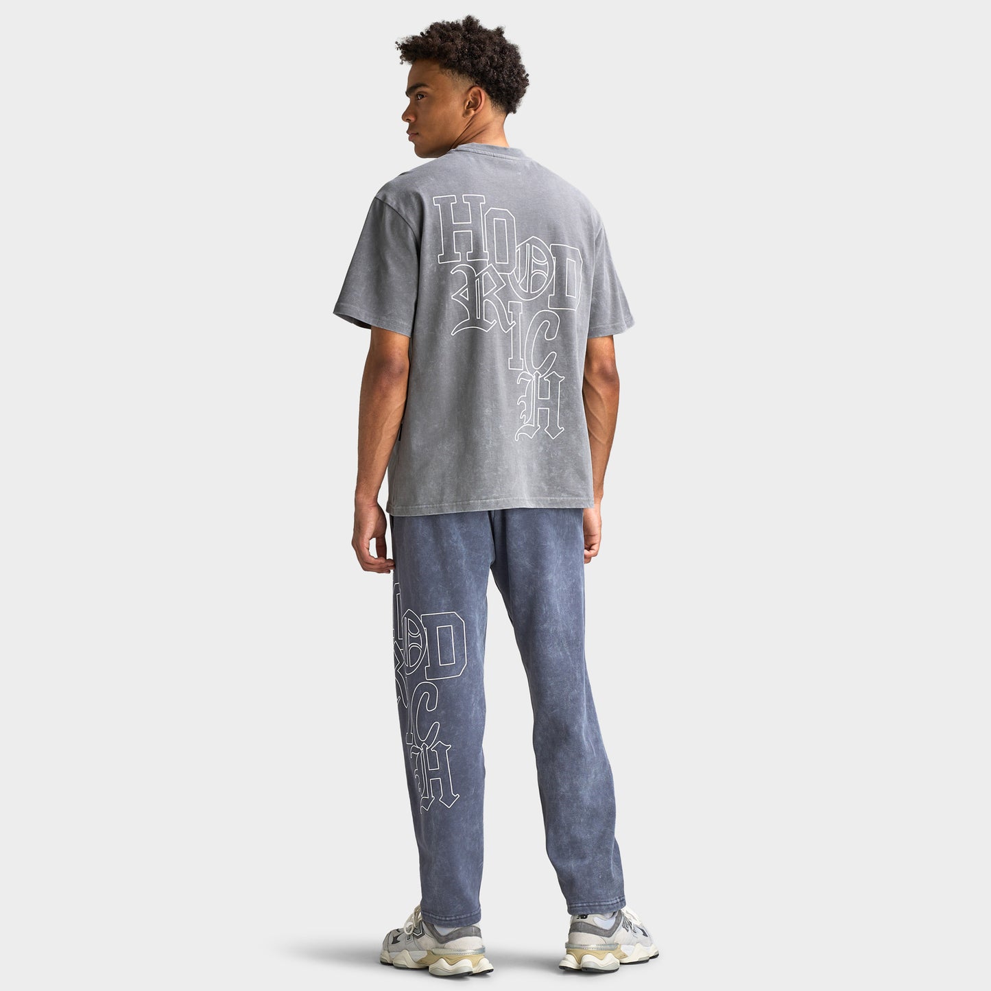 Hoodrich Heritage Oversized T-Shirt / Lava Smoke