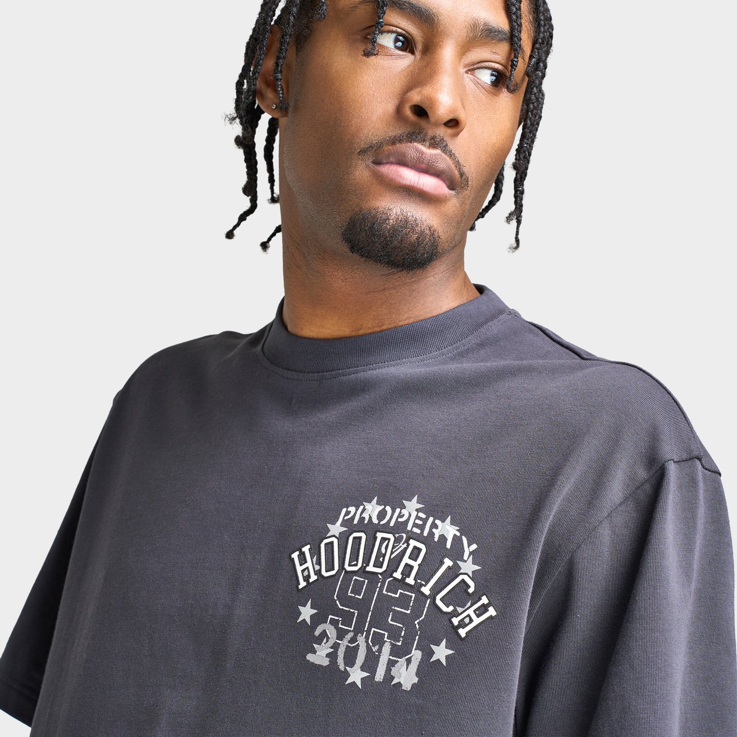 Hoodrich Varso Oversized T-Shirt Phantom / Reflective