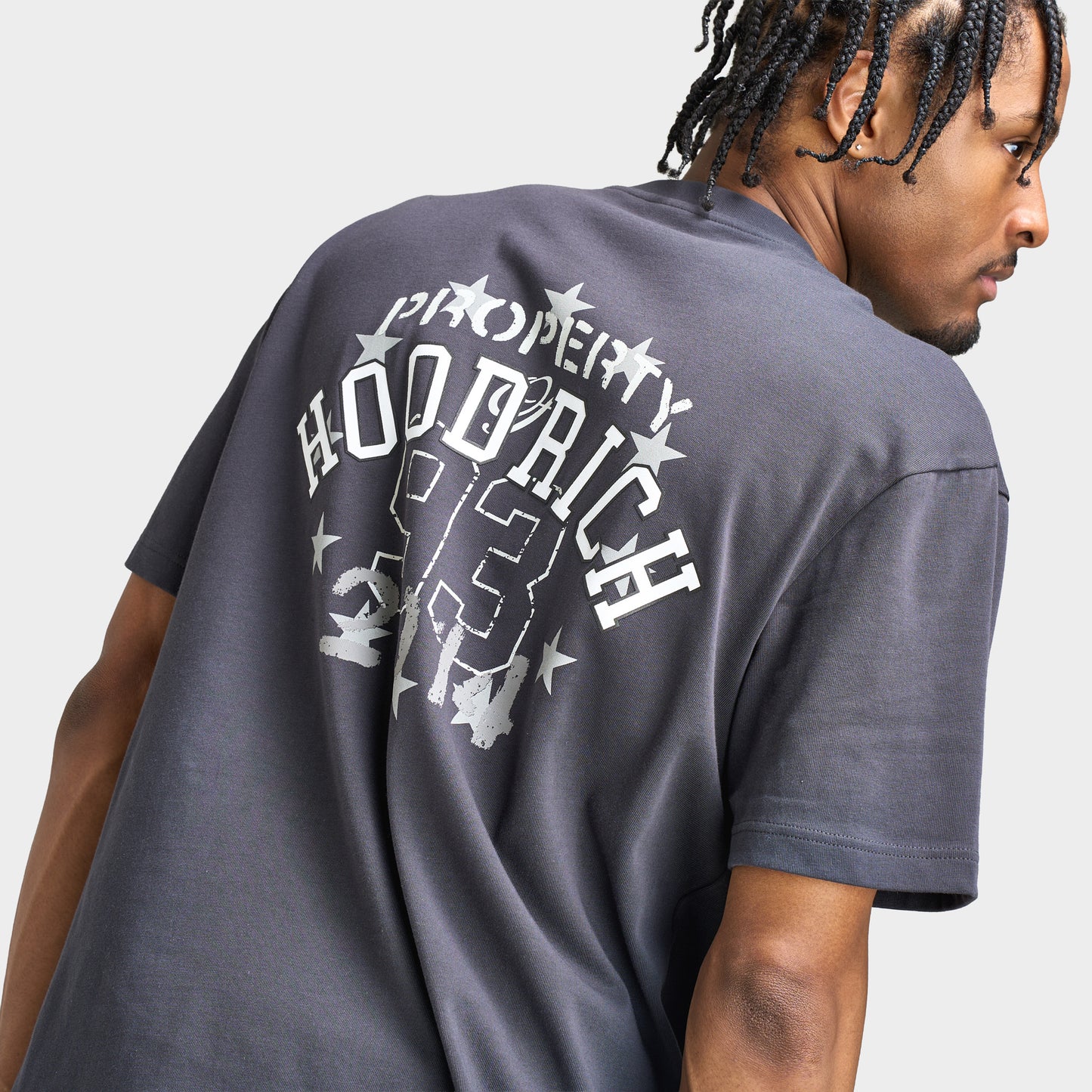Hoodrich Varso Oversized T-Shirt Phantom / Reflective