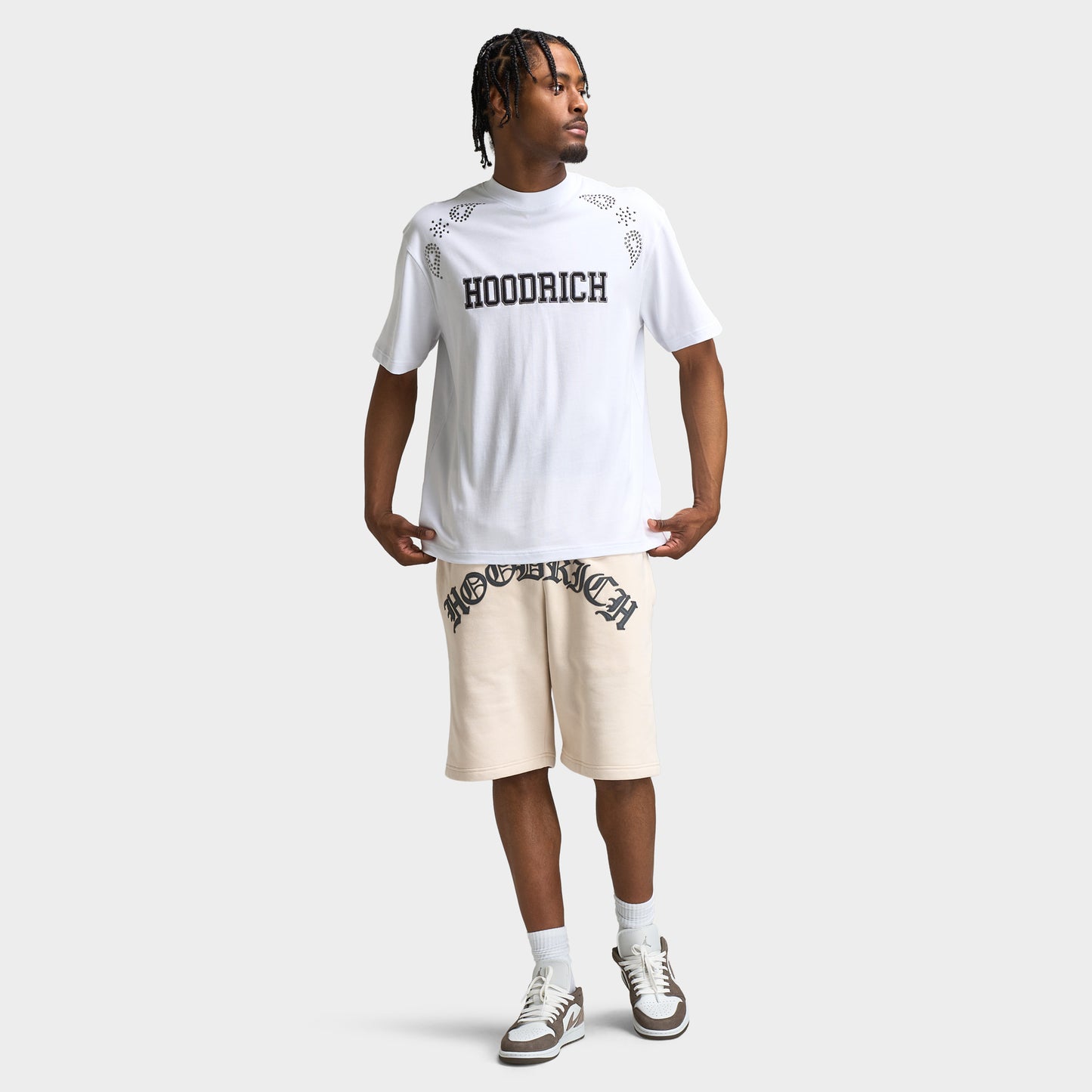 Hoodrich Eterno Paisley T-shirt Surdimensionné / Blanc