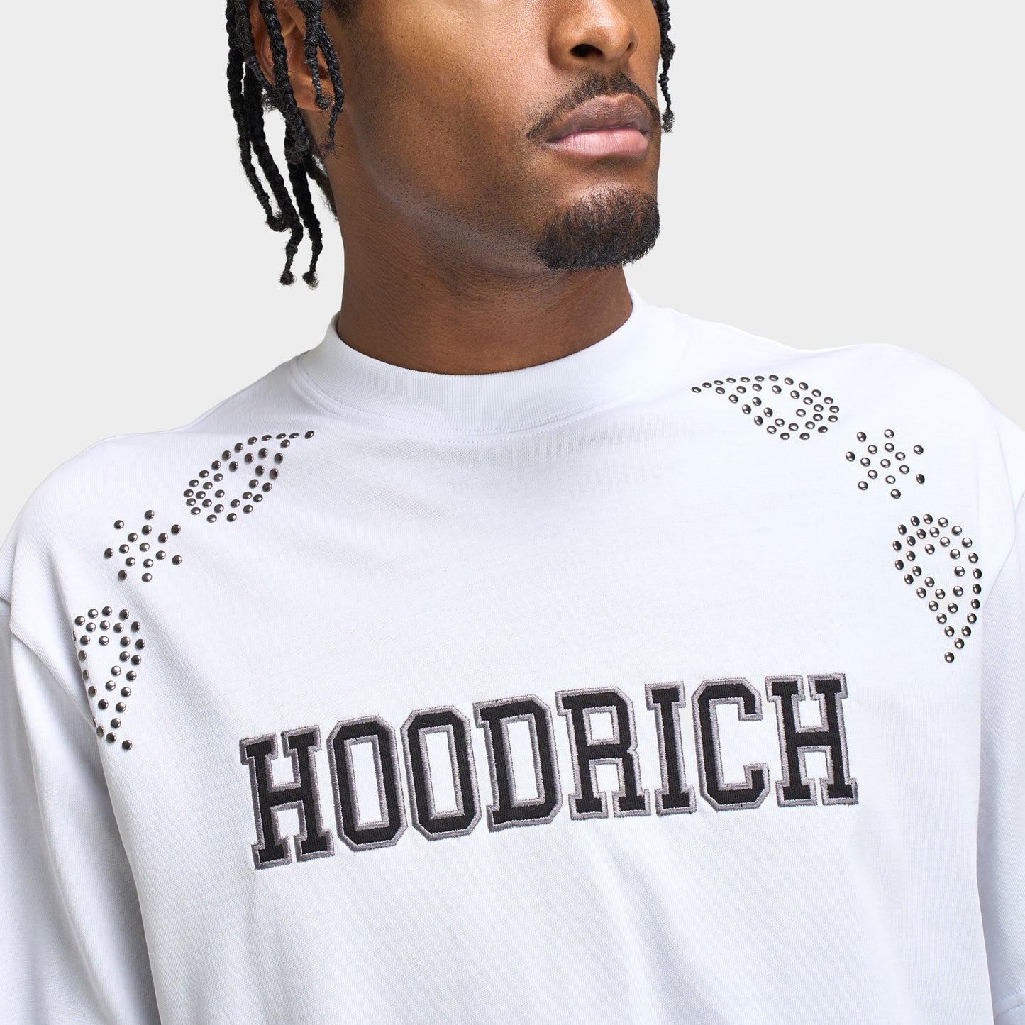 Hoodrich Eterno Paisley T-shirt Surdimensionné / Blanc