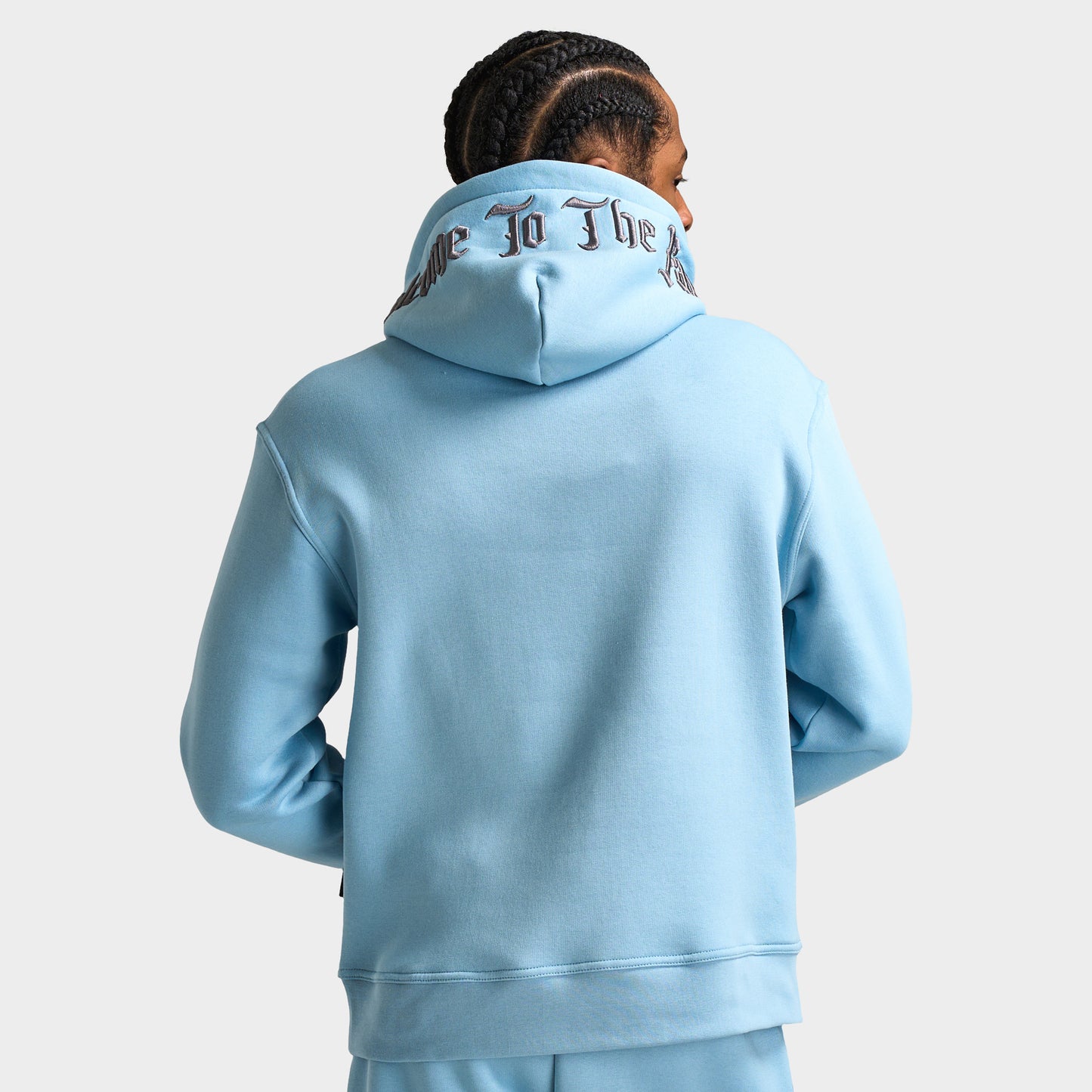 Hoodrich Dark Oversized Hoodie / Glacier Lake