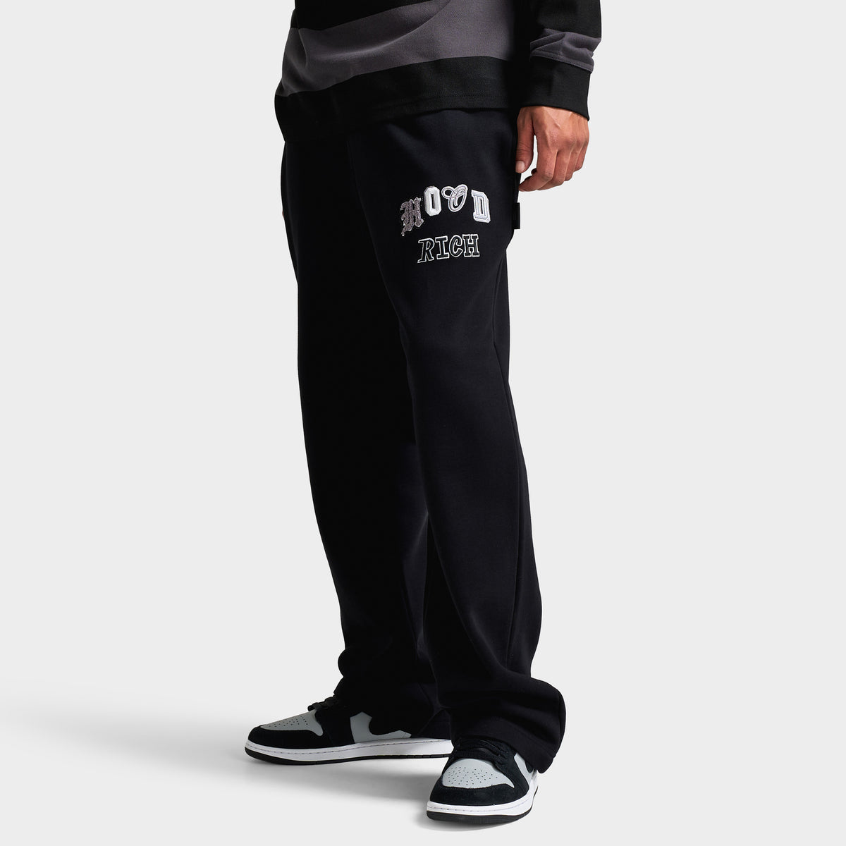 Hoodrich Forza Oversized Wide Leg Joggers / Black