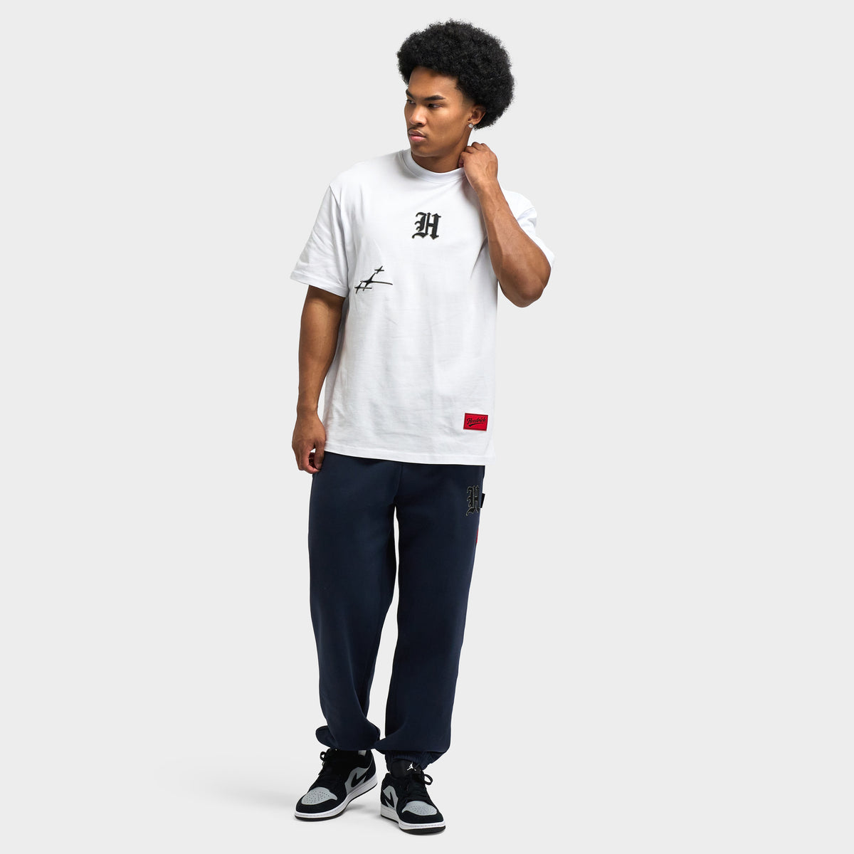 Hoodrich Crypstade Oversized T-Shirt / White