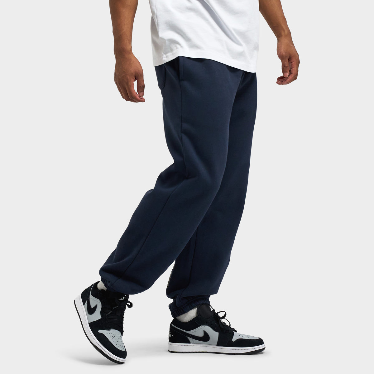 Hoodrich Crypstade Elasticated Cuff Joggers / Parisian Night - Black - Lychee