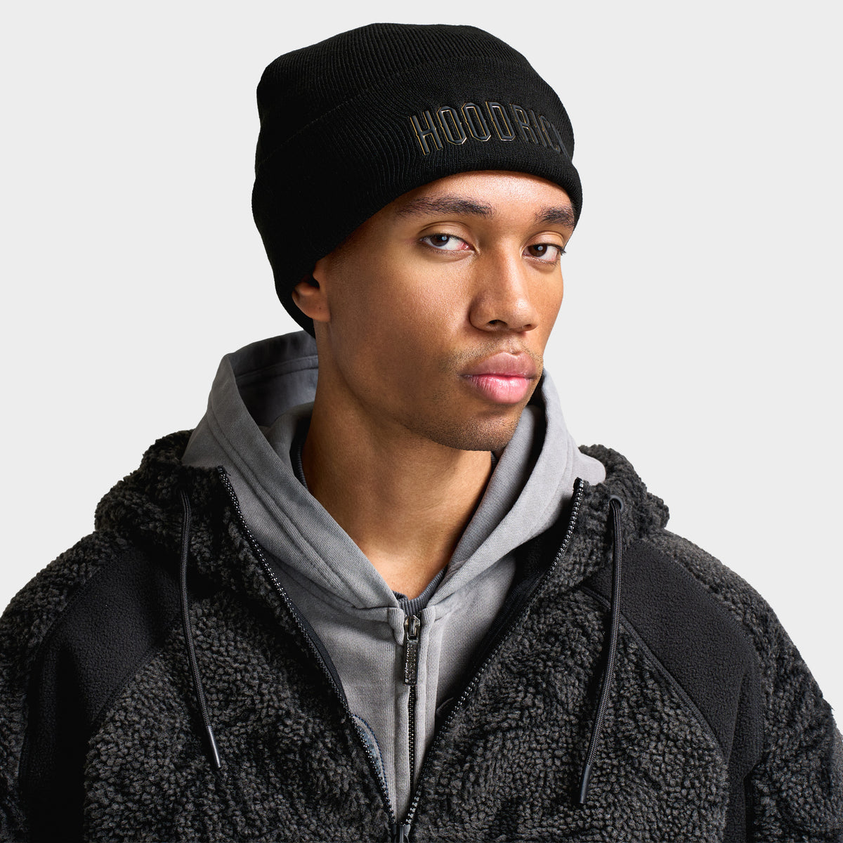 Hoodrich Coupe Beanie Black / Gold