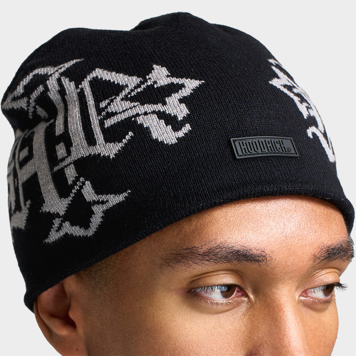 Hoodrich Virtux Fitted Beanie Black / Grey