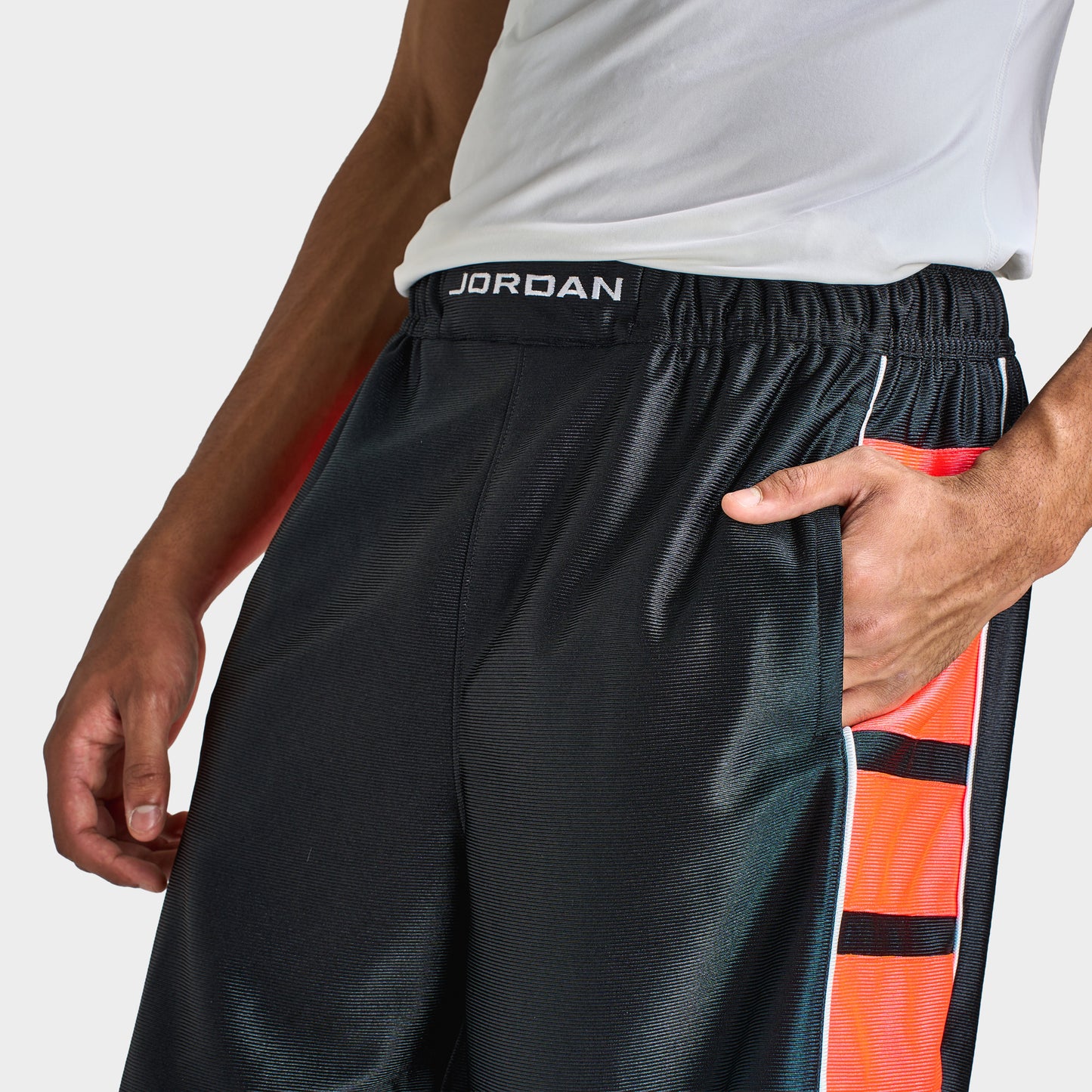 Jordan Brooklyn Cat Scratch Shorts / Black