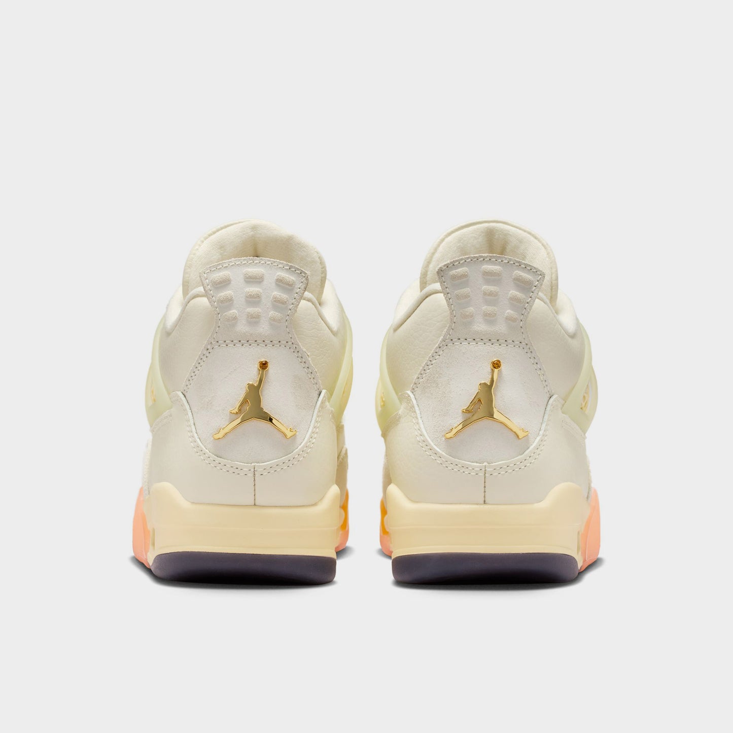 Jordan Women's 4 Retro Coconut Milk / Muslin - Bright Mango
