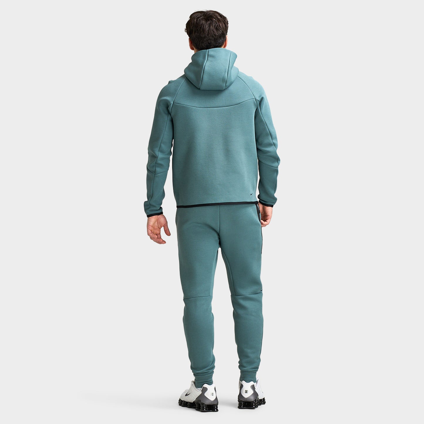 Nike Tech Fleece Full Zip Hoodie Mineral Slate / Black