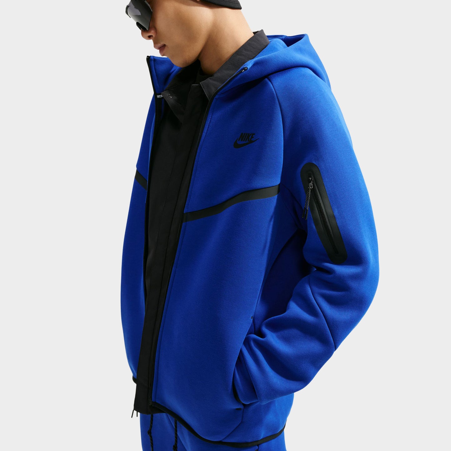 Nike Tech Fleece Chandail à capuche / Bleu Royal