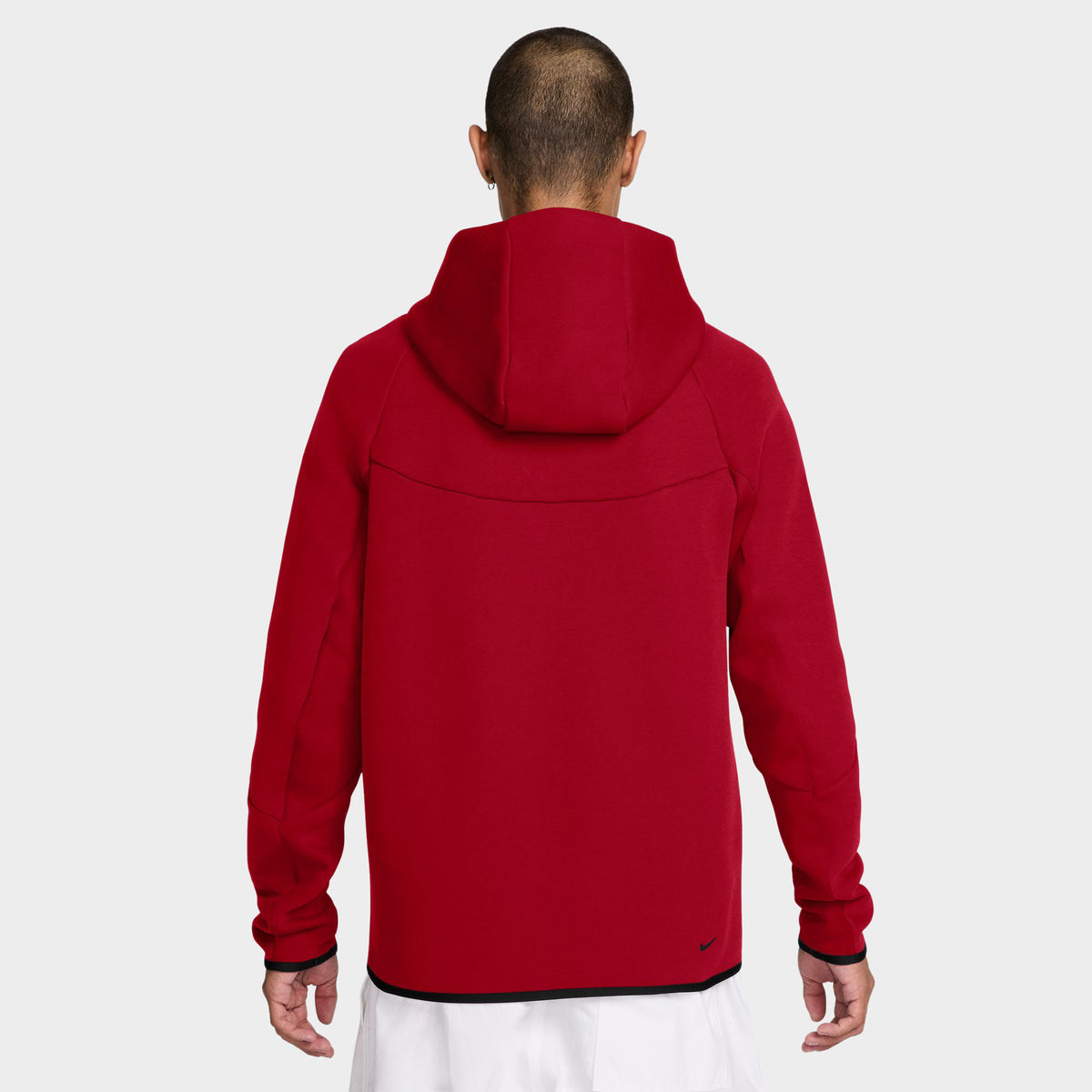 Nike Tech Fleece Full Zip Windrunner Hoodie Gym Red Black JD Sports