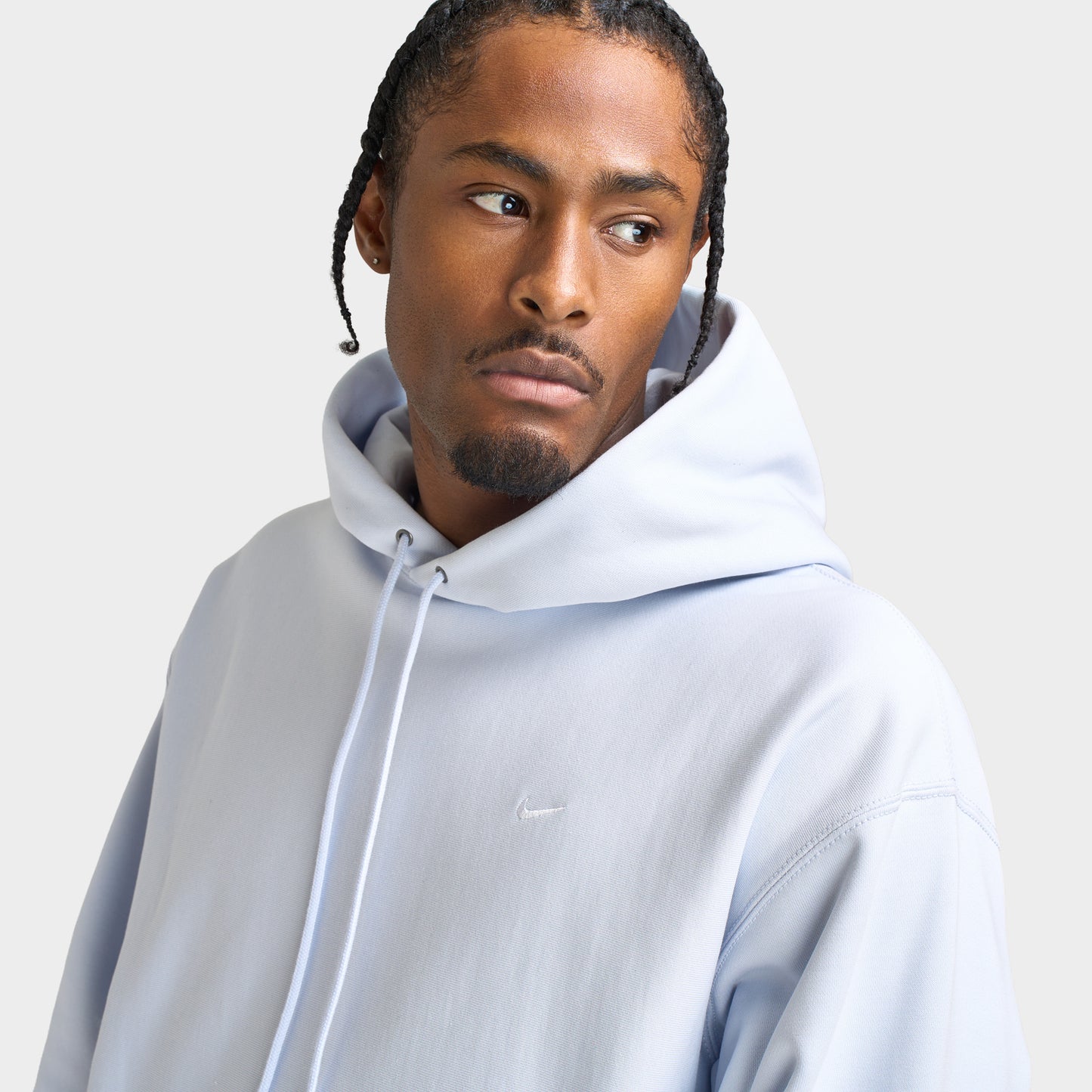 Nike Solo Swoosh Hoodie / Football Grey