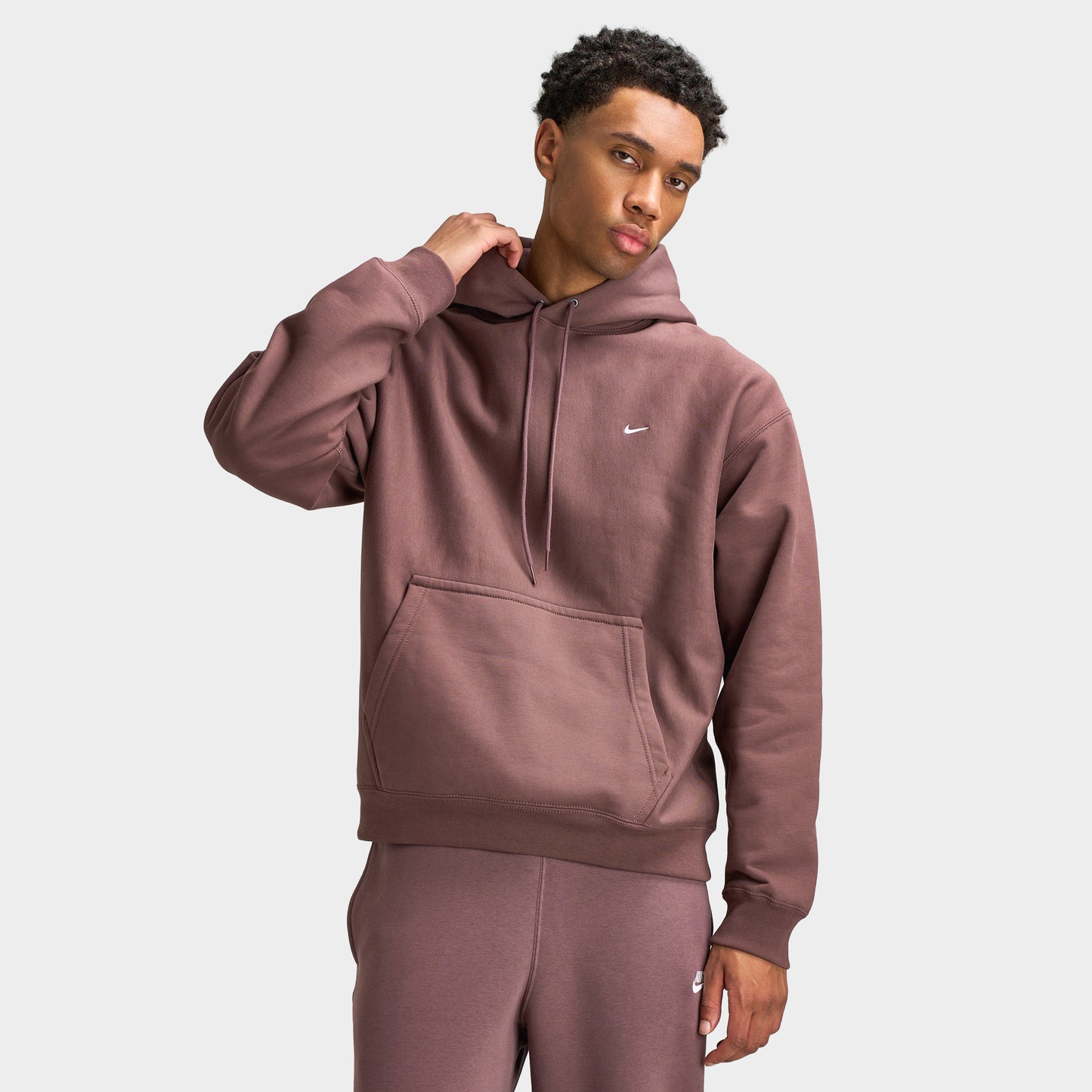 Nike Solo Swoosh Chandail à Capuchon / Violet