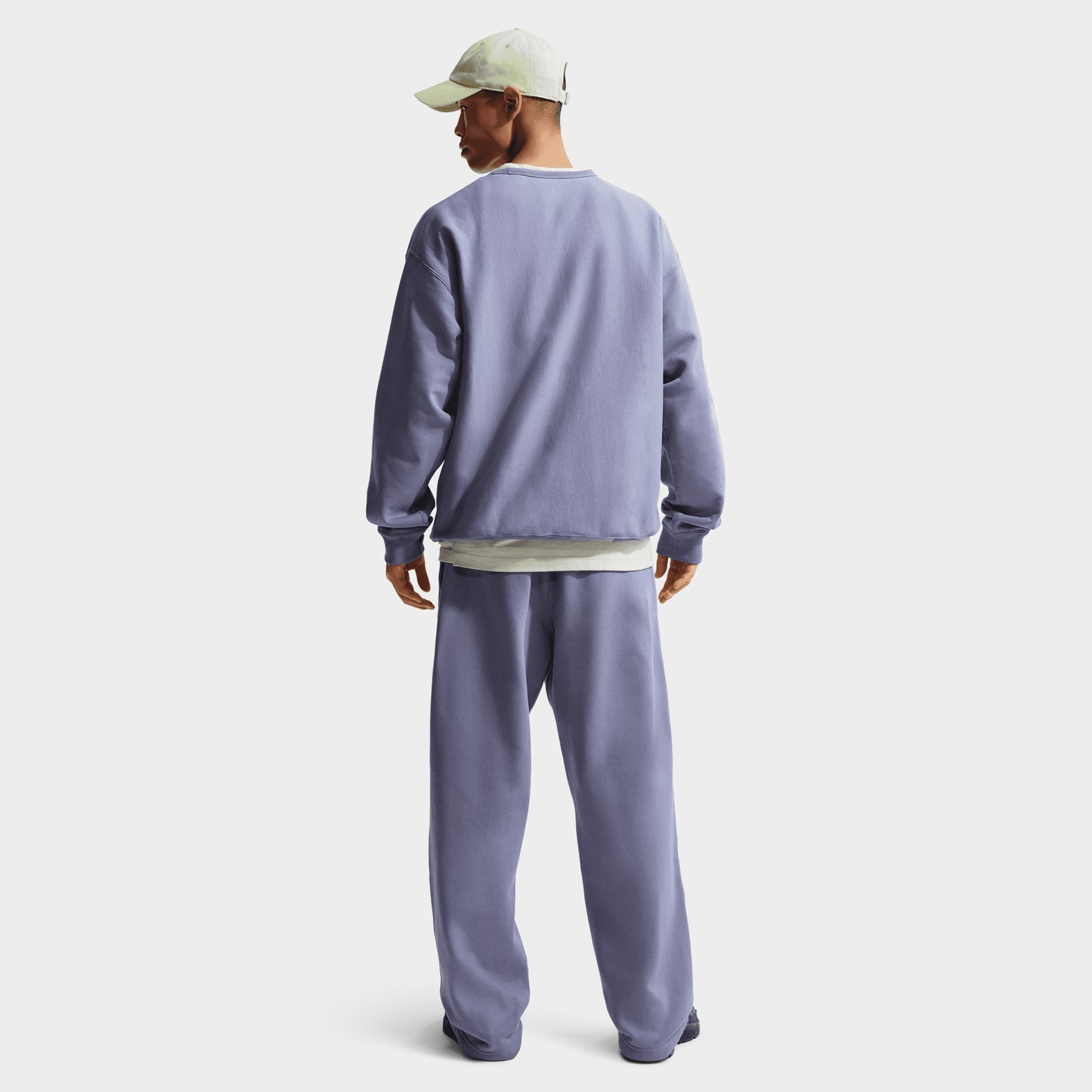 Nike Solo Swoosh Fleece Crew / Iron Purple