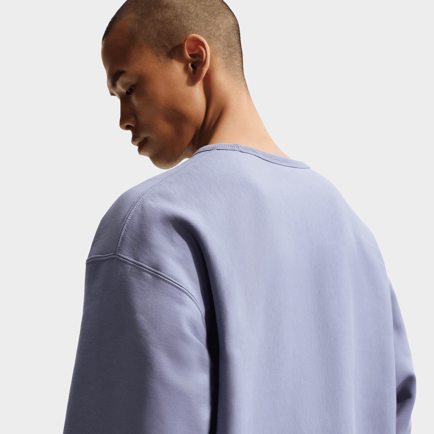 Nike Solo Swoosh Fleece Crew / Iron Purple