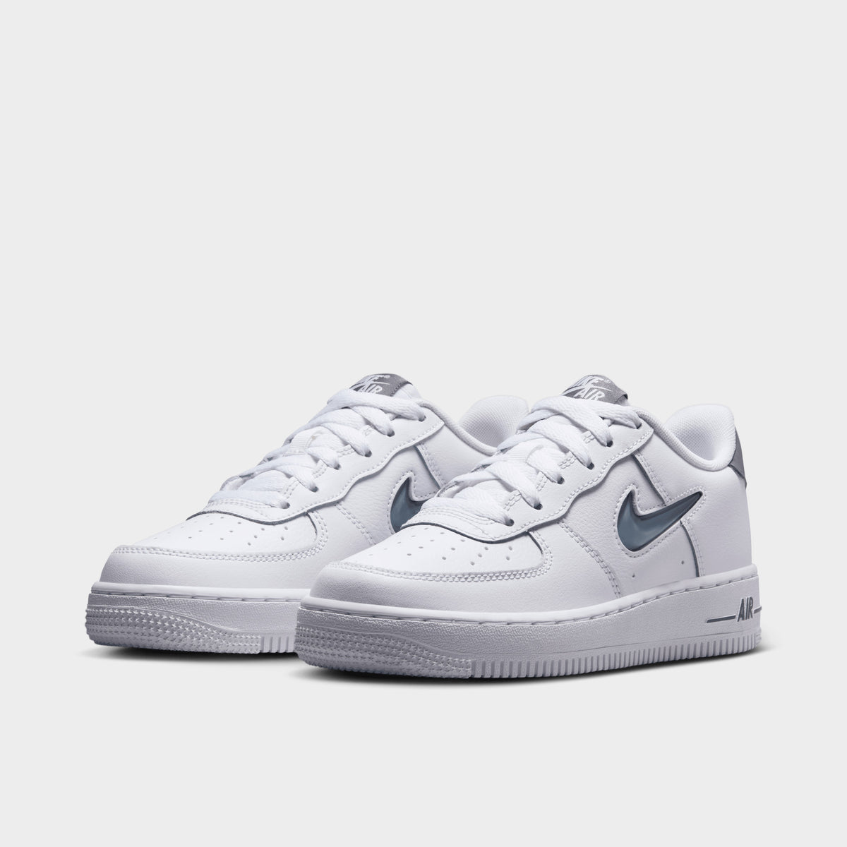 Nike Air Force 1 GS White Smoke Grey JD Sports