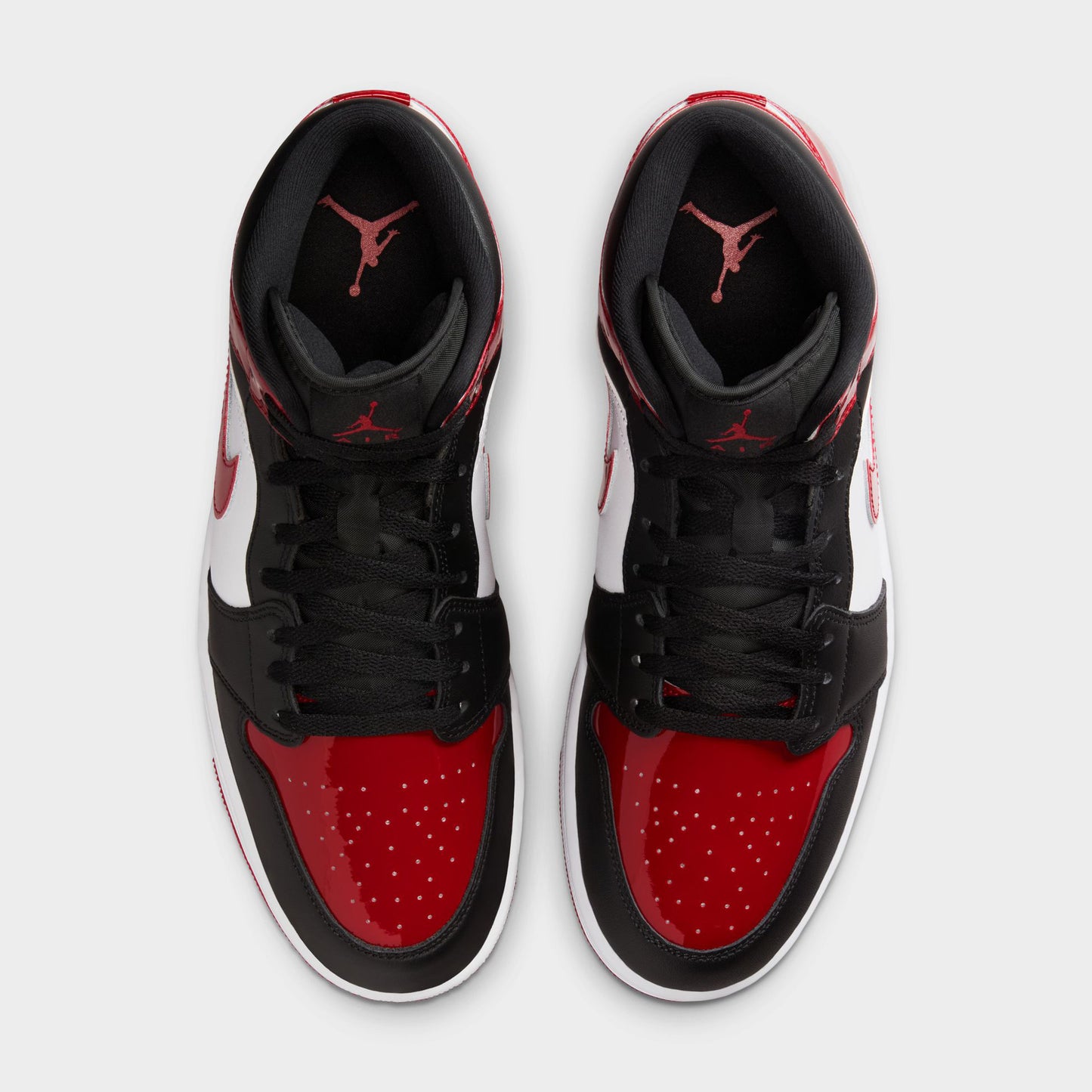 Air Jordan 1 Mid Black / Red / White