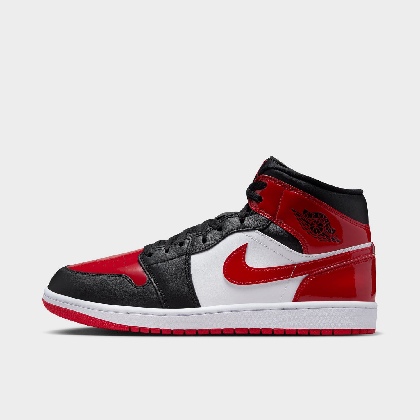 Air Jordan 1 Mid Black / Red / White