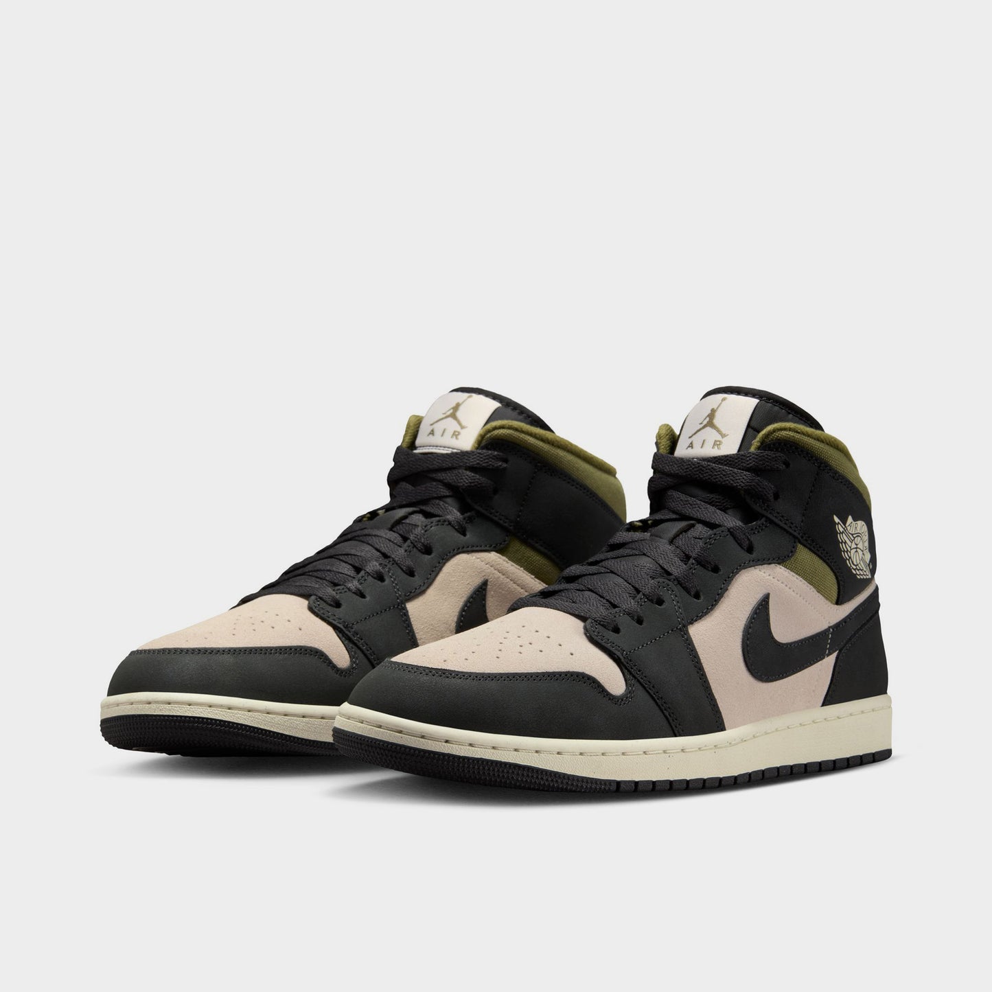 Air Jordan 1 Mid Beige / Olive