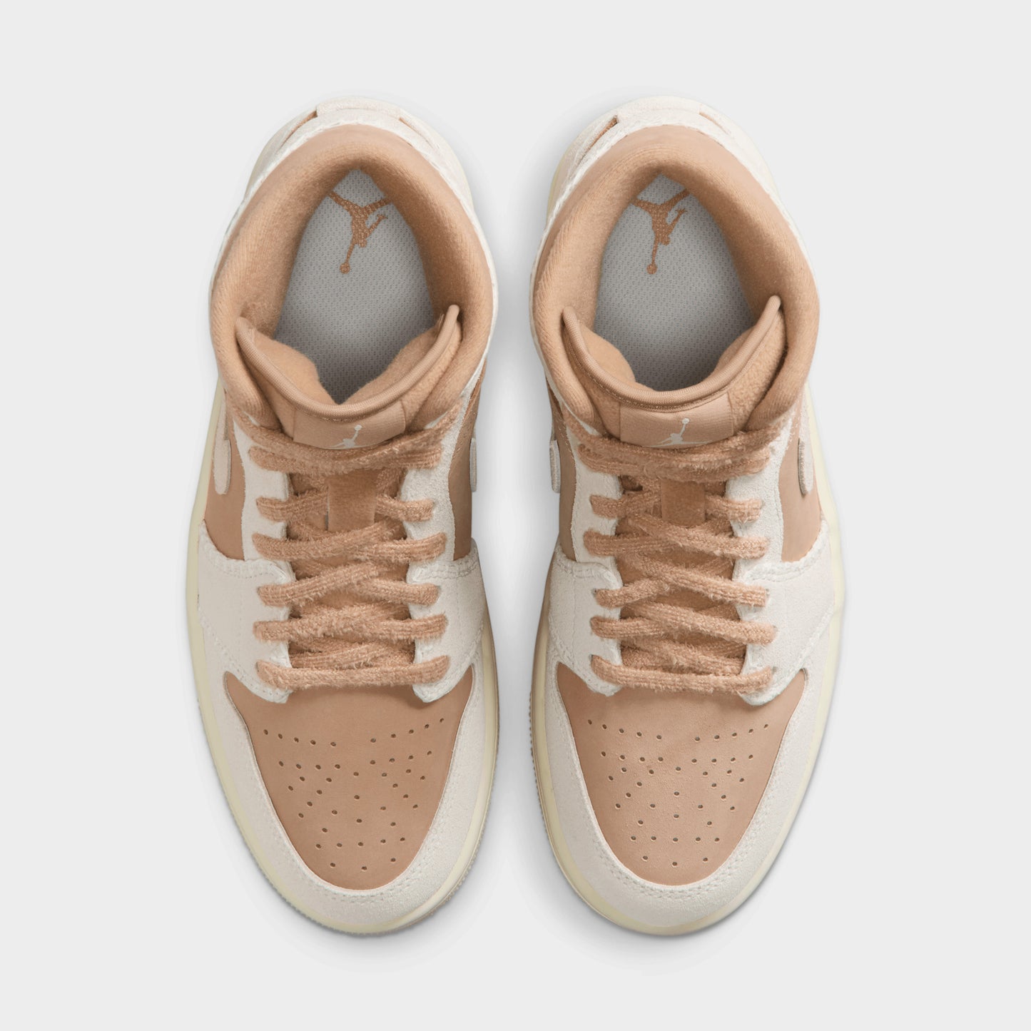 Jordan Femmes 1 Mid SE Chanvre/Brun clair - Voile