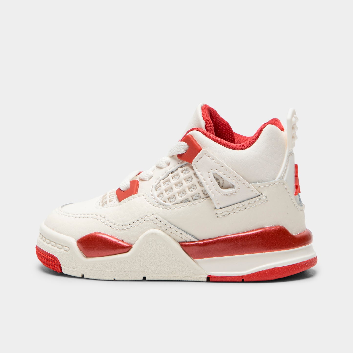 Jordan 4 Retro TD Pale Ivory / Sierra Red