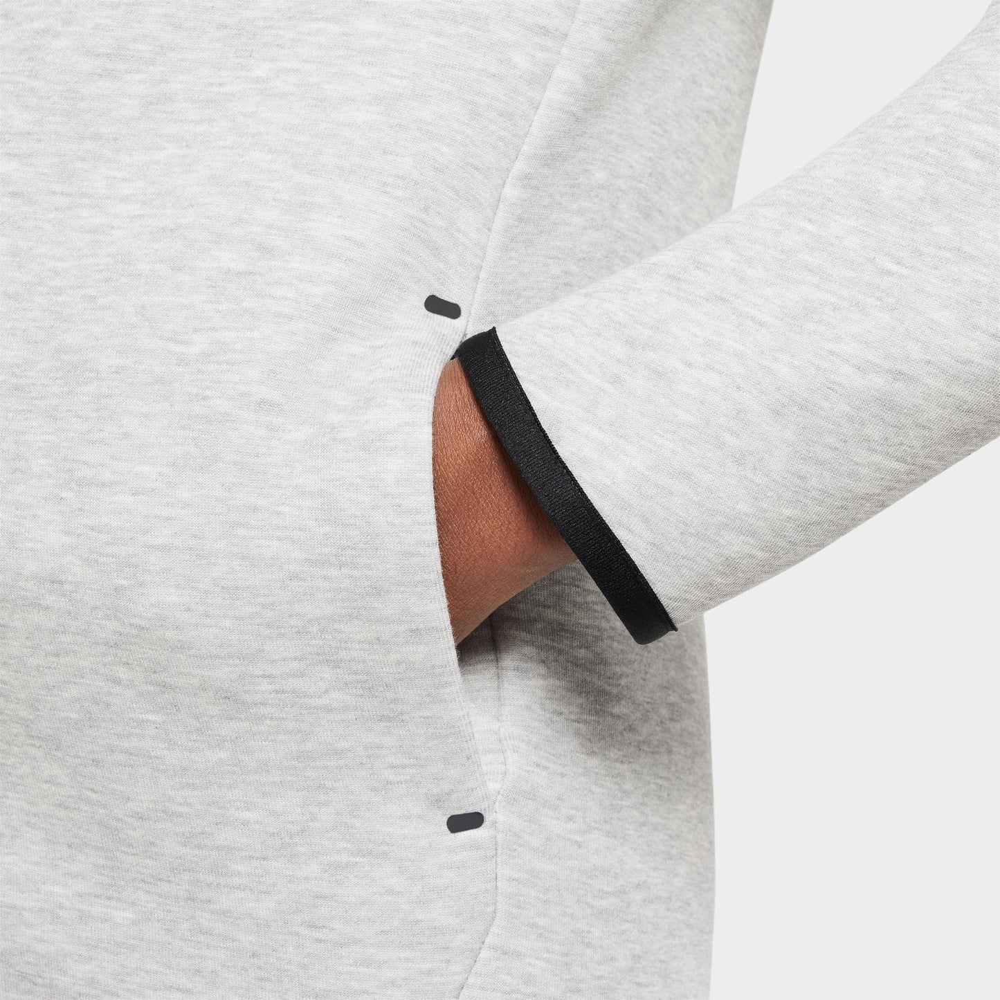 Nike Sportswear Junior Garçons Chandail à Capuche Tech Fleece / Dark Heather Grey